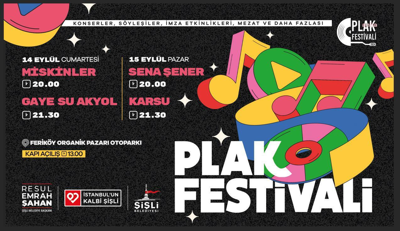 Plak tutkunları Şişli'de buluşacak