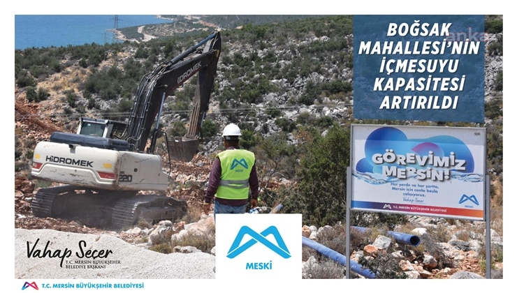 BOĞSAK’TA İÇME SUYU ŞEBEKE HATTI YENİLEME VE KAPASİTE ARTIRIMI ÇALIŞMASI TAMAMLANDI
