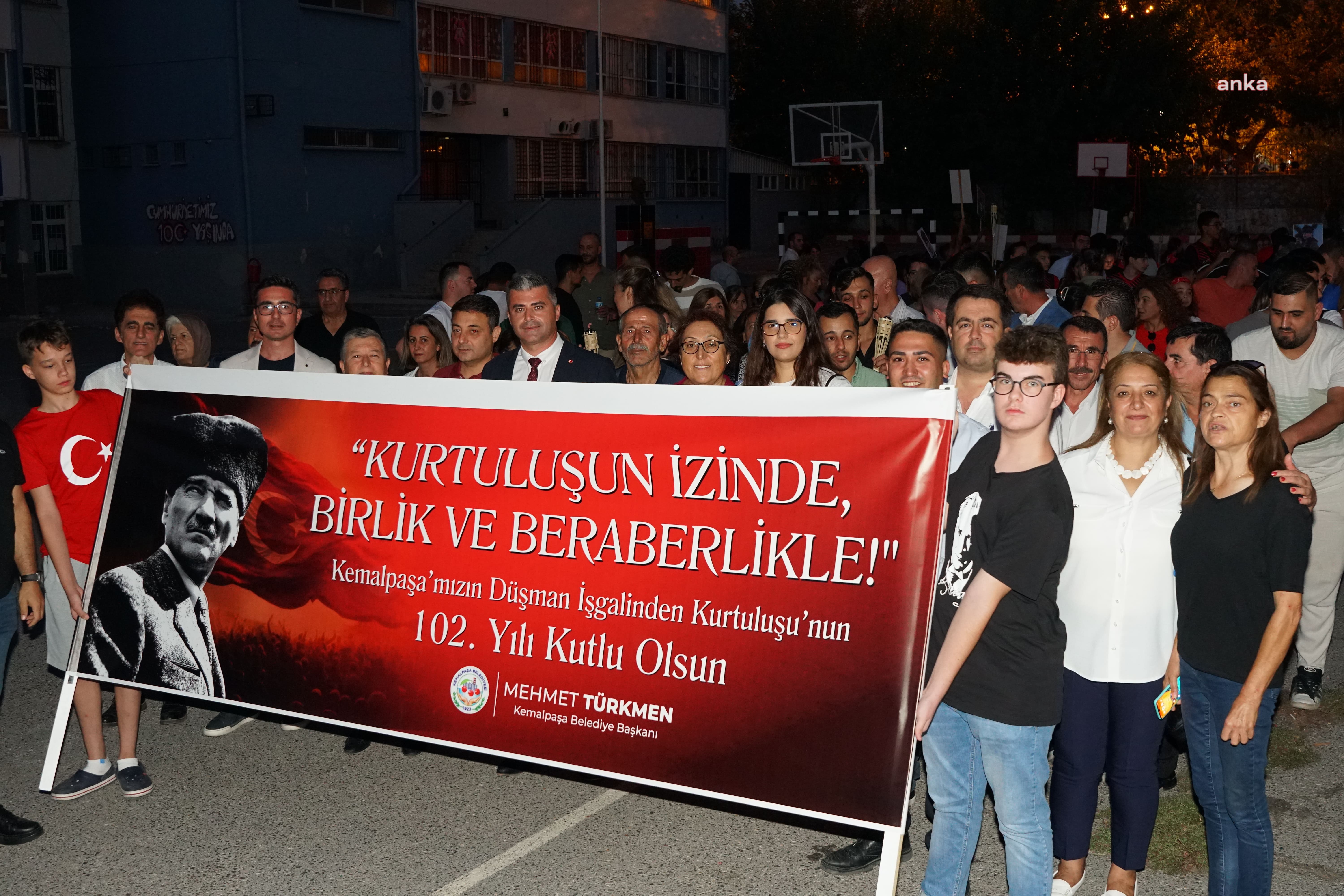 Kemalpaşa'da düşman işgalinden kurtuluşun 102'nci yılı kutlandı