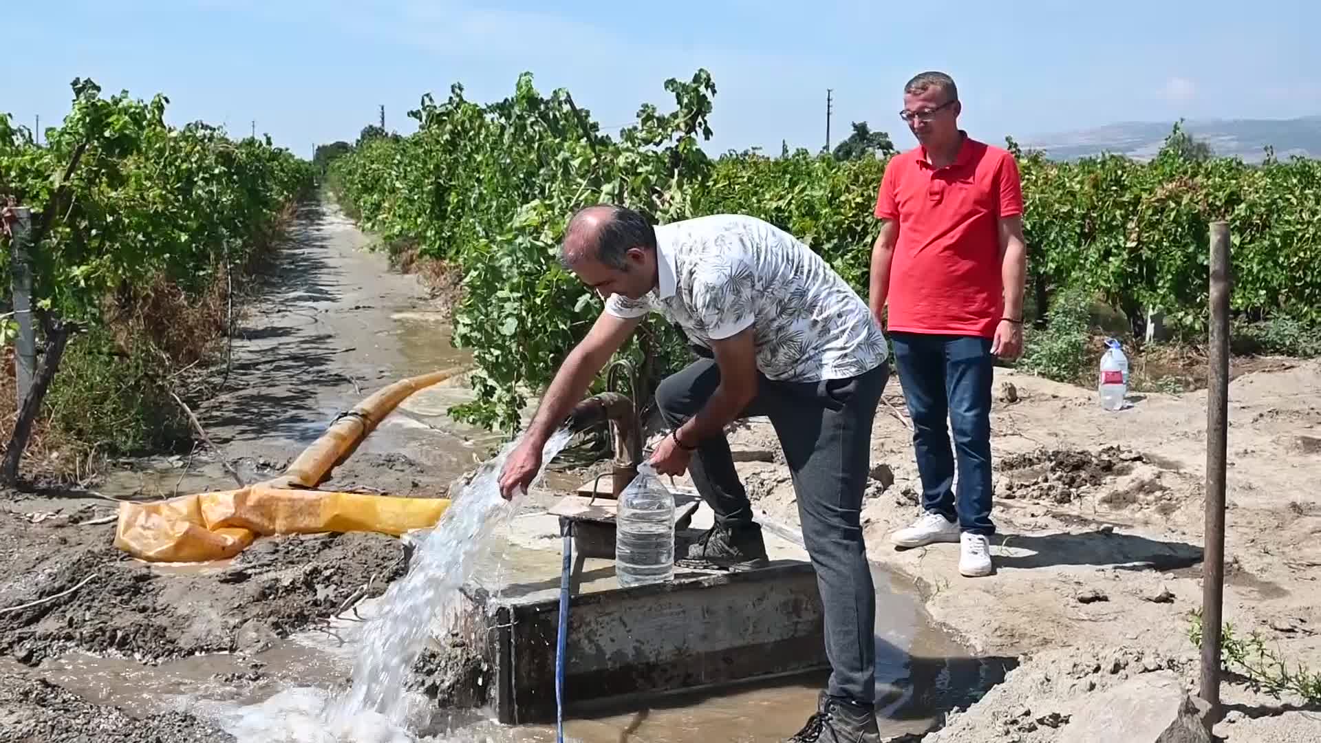 Manisa Büyükşehir Belediyesi'nden Tepeköy'ün su sorununa çözüm