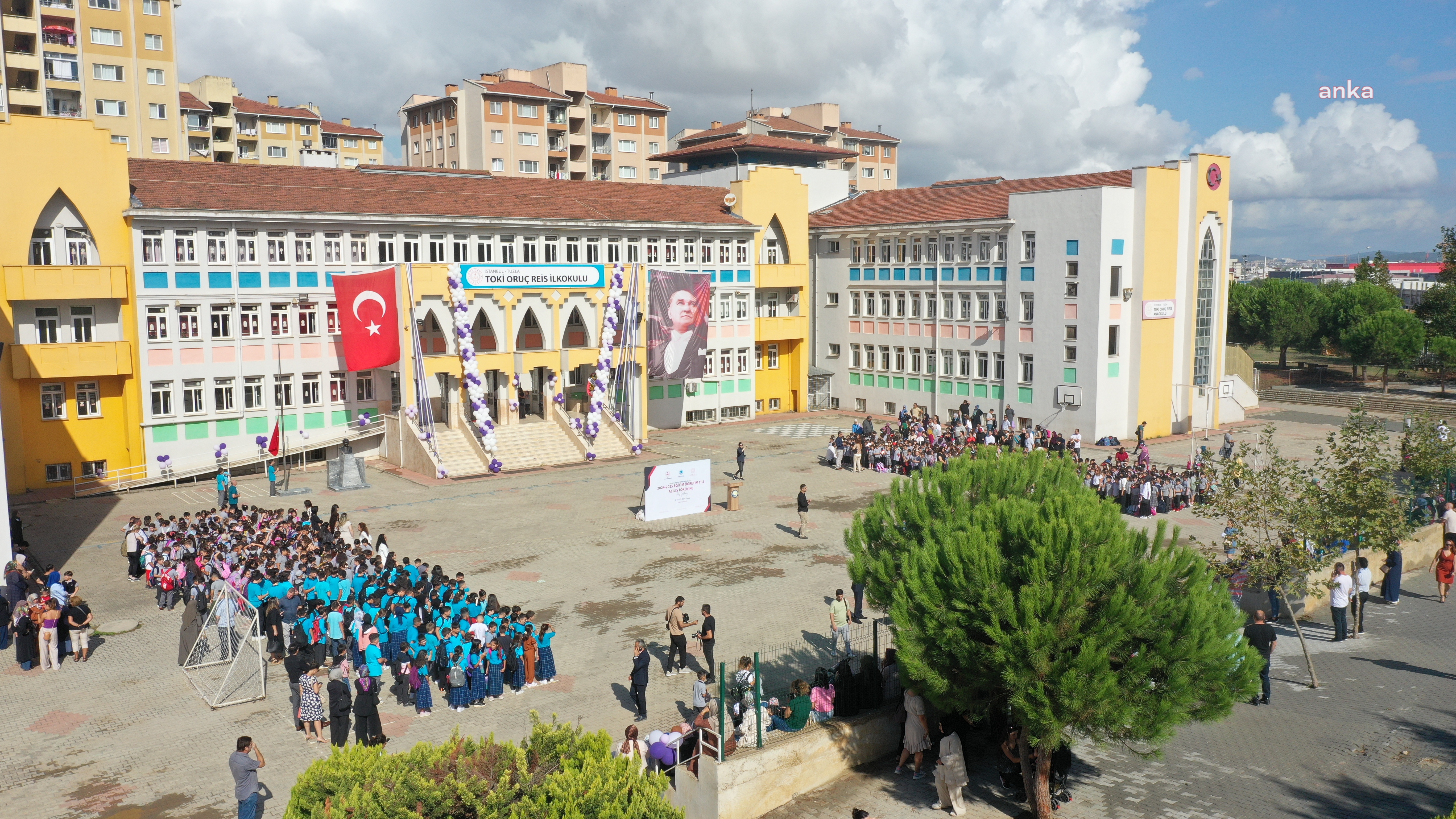 Tuzla’da ilk ders zili çaldı