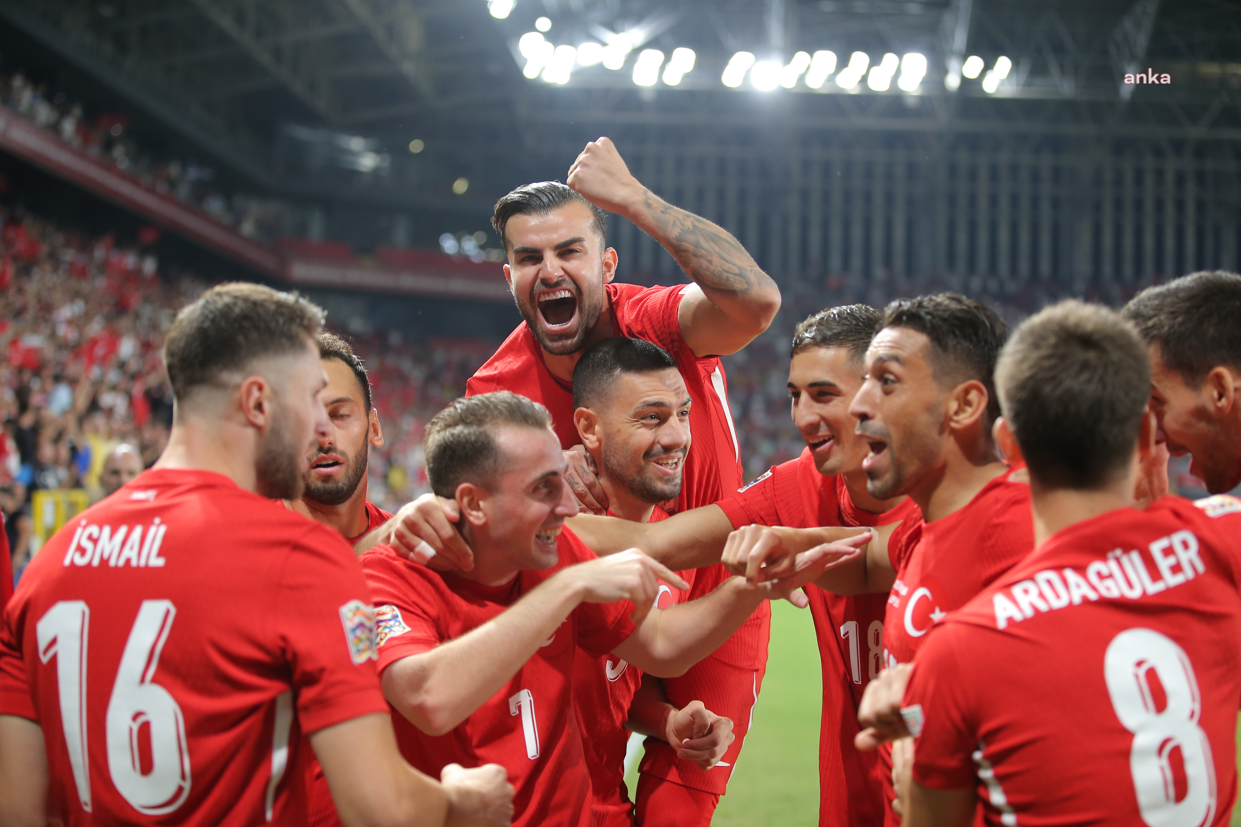 Türkiye A Milli Futbol Takımı, İzlanda'yı 3-1 mağlup etti.
