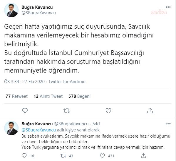 SAVCILIK, İYİ PARTİ İSTANBUL İL BAŞKANI KAVUNCU HAKKINDA SORUŞTURMA BAŞLATTI