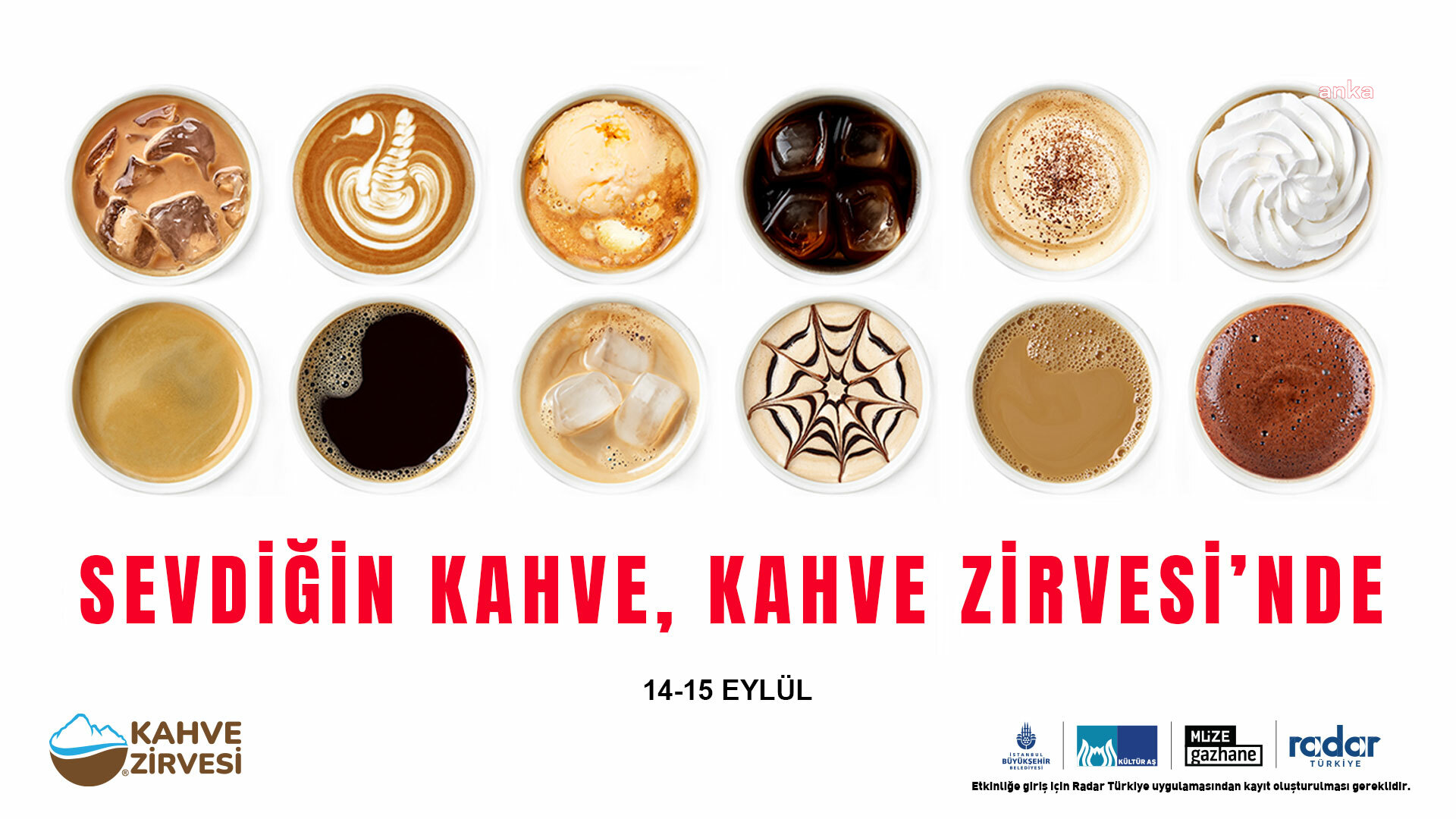İBB Kültür A.Ş. ev sahipliğinde düzenlenen “Kahve Zirvesi 2024” 14-15 Eylül’de Müze Gazhane’de