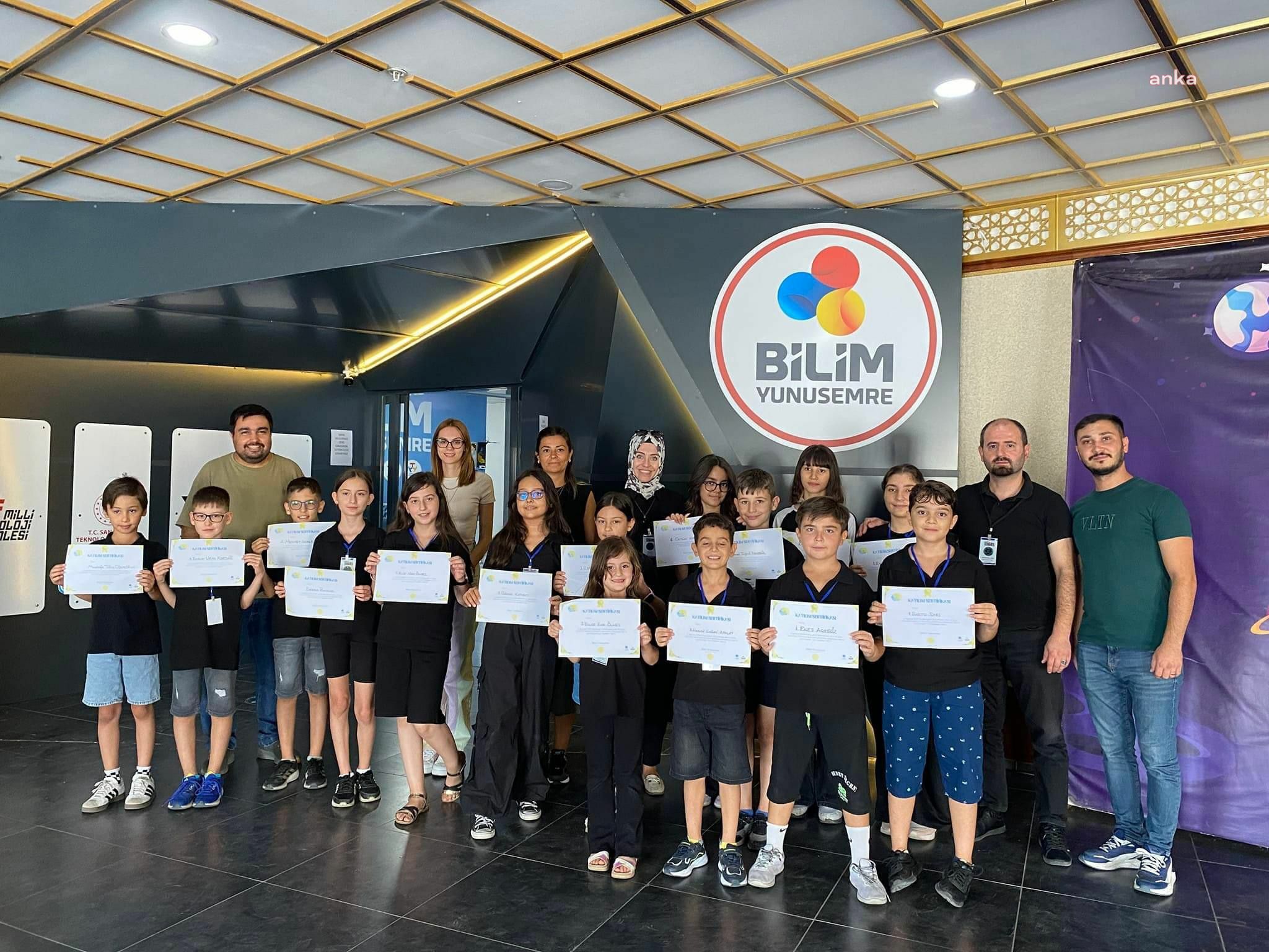 Yunusemre’de yaklaşık 15 bin çocuk bilimle buluştu