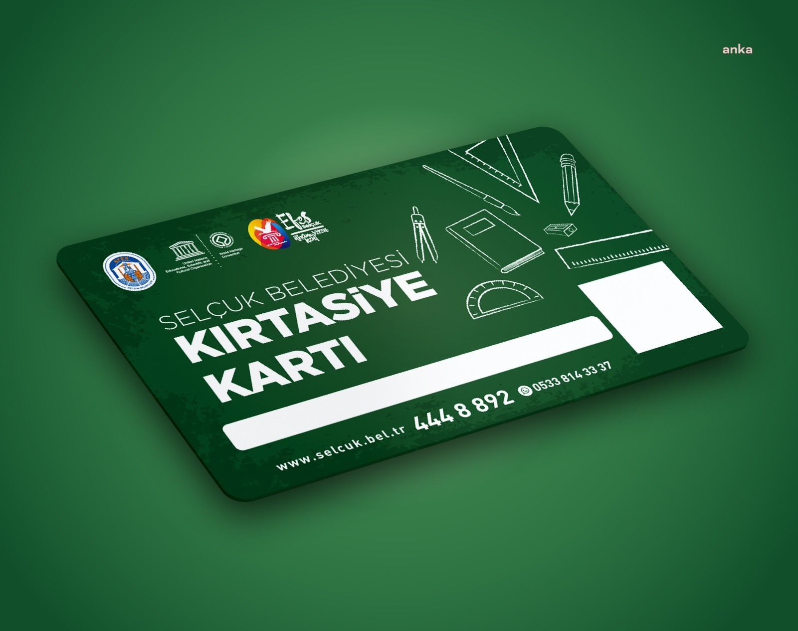 Efes Selçuk Belediyesi’nin projelerinden 'Kırtasiye Kartı' öğrencilerle buluştu