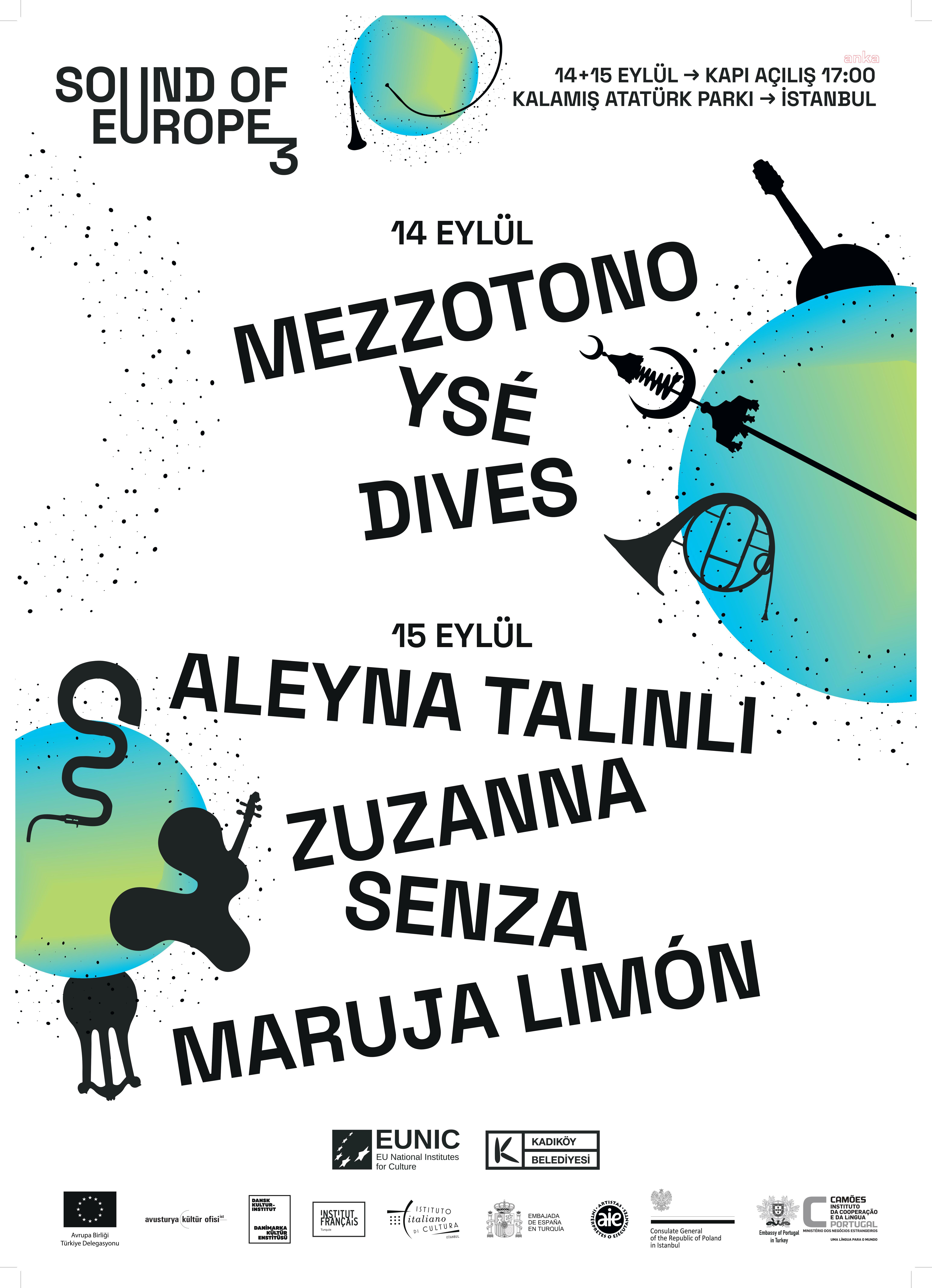 Sound of Europe Festivali, İstanbul Kalamış’ta