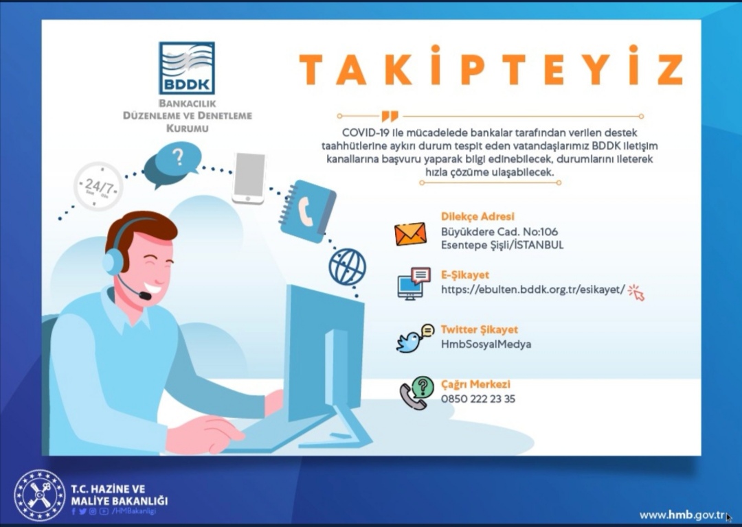 ALBAYRAK: BANKALARI BDDK'YA ŞİKAYET EDİN