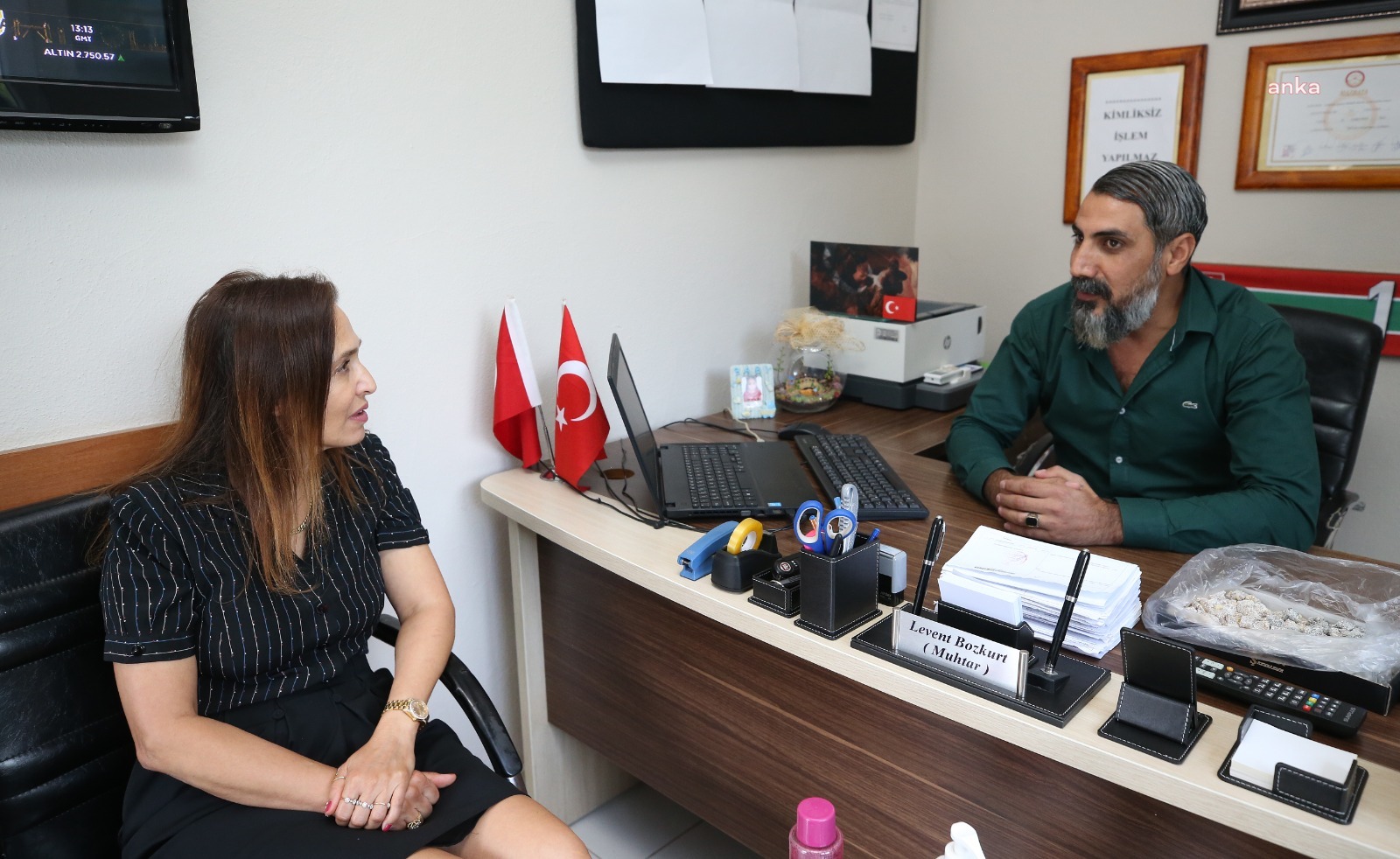 Karşıyaka Belediye Başkanı Ünsal’ın mahalle ziyaretleri devam ediyor