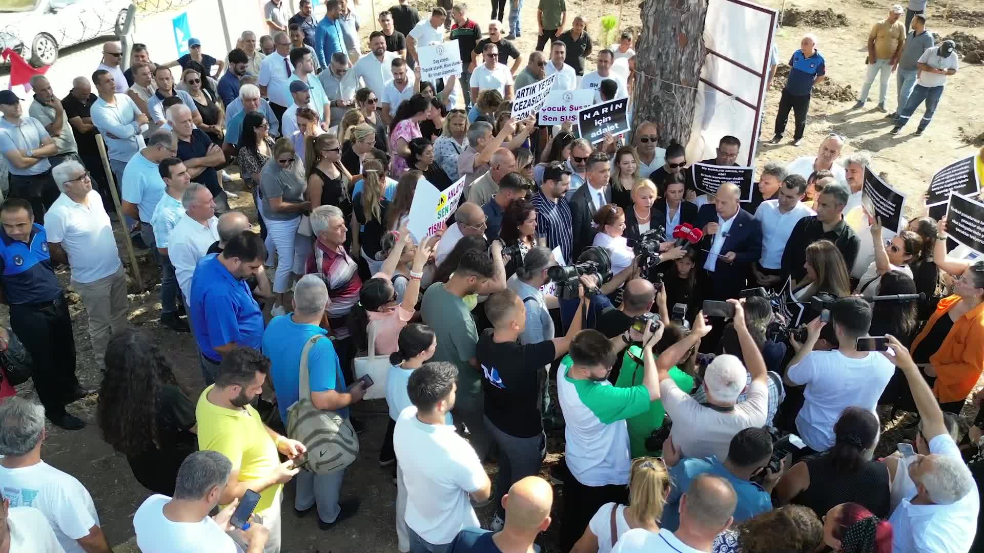 Yüreğir’de Narin için Hatıra Korusu oluşturuldu