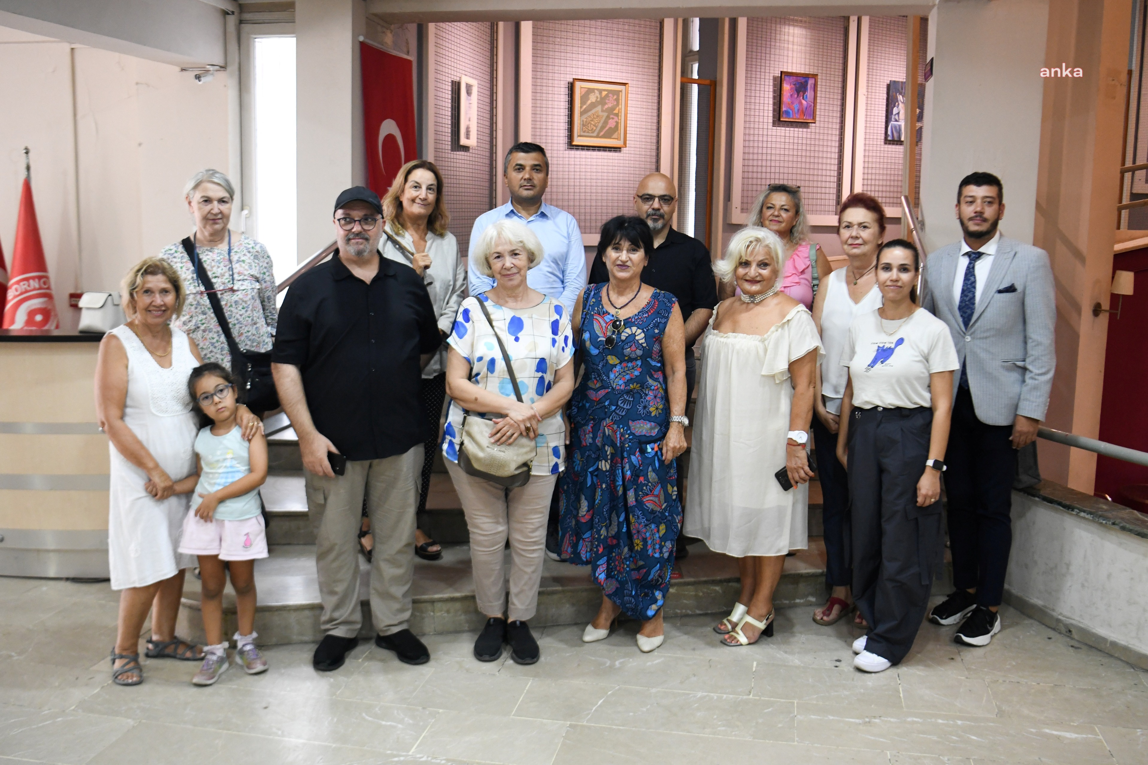 Bornova'da karma resim sergisi