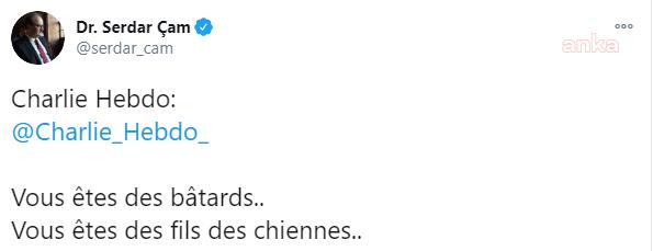 CUMHURBAŞKANI ERDOĞAN'IN KARİKATÜRÜNÜ YAYIMLAYAN CHARLİE HEBDO'YA SERT TEPKİ