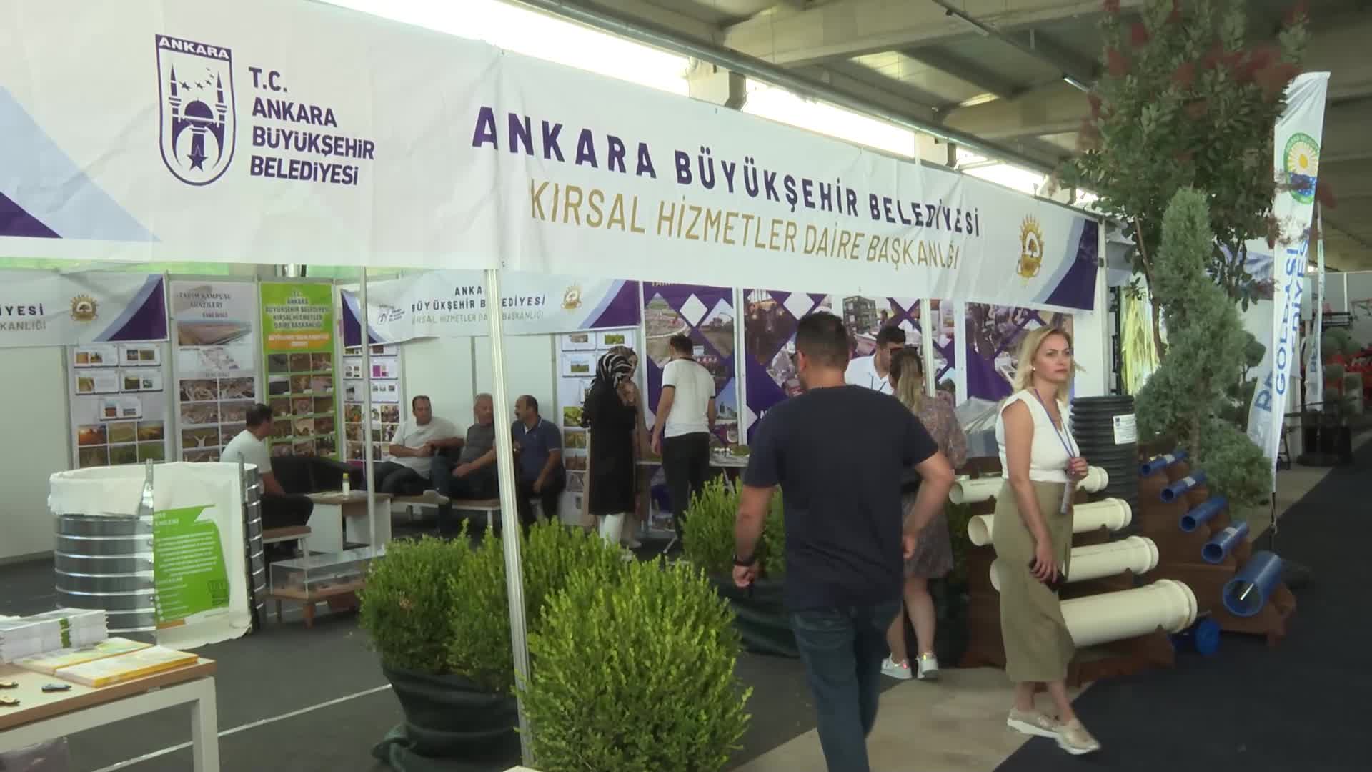 Ankara Büyükşehir Belediyesi'nin desteğiyle AGROTEC 27. Uluslararası Tarım Fuarı düzenlendi