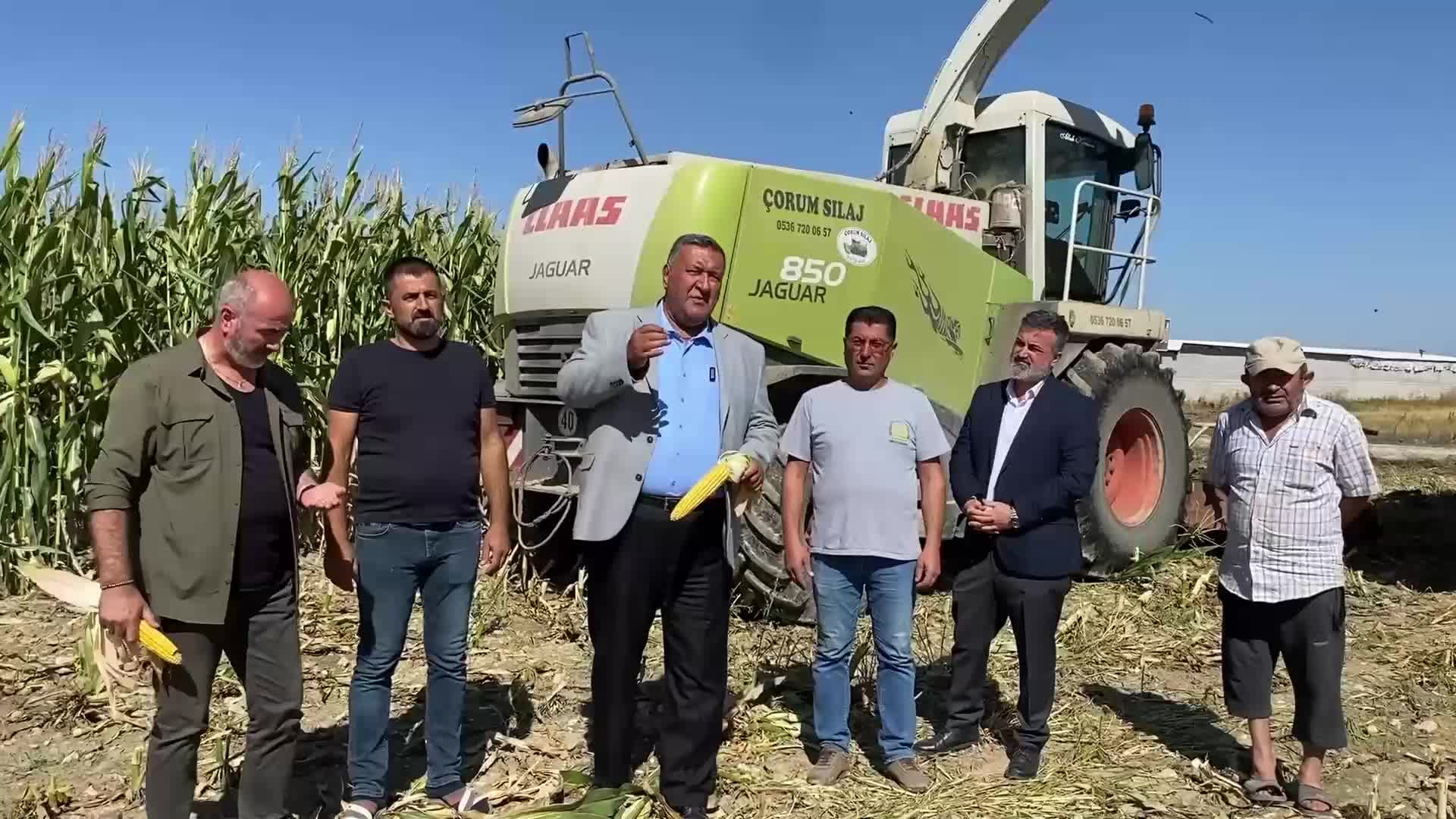 Ömer Fethi Gürer, silajlık mısır üreticilerinin sorunlarını dinledi: “Ürünleri satacak alıcı bulamıyoruz”