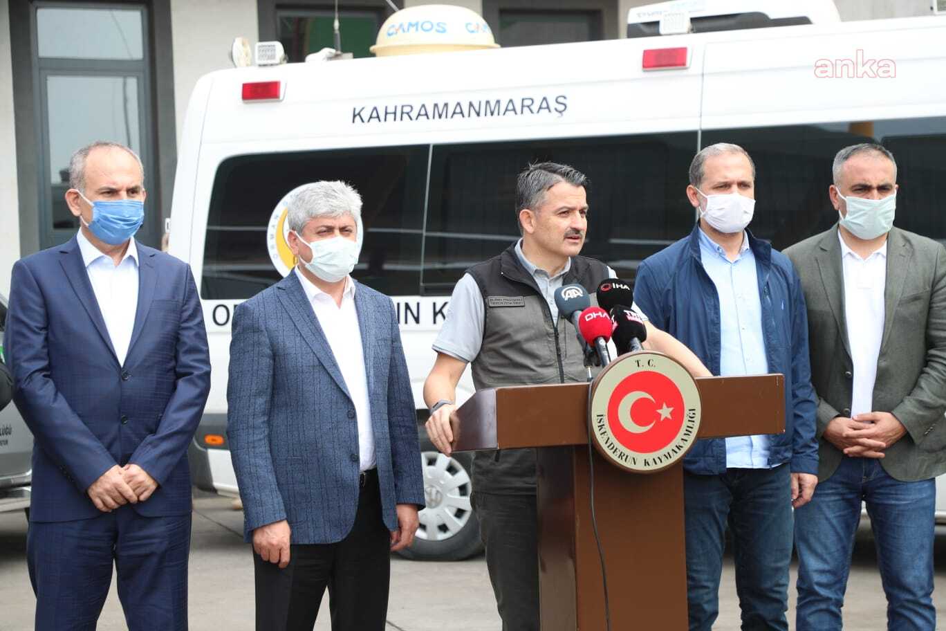 PAKDEMİRLİ: “22 SAAT SONRA HATAY’DAKİ ORMAN YANGININI KONTROL ALTINA ALDIK”