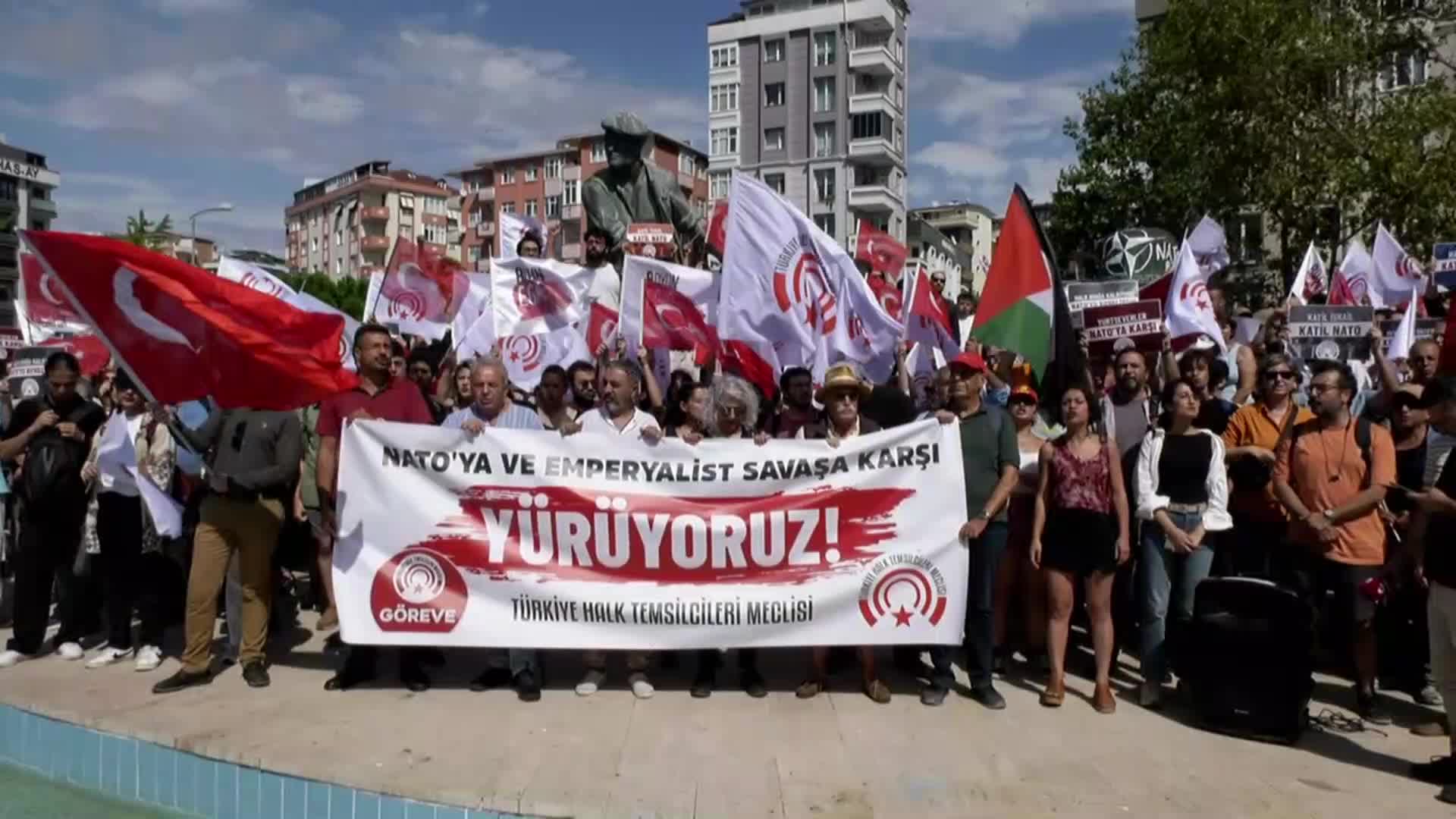 Türkiye Halk Temsilcileri Meclisi, İncirlik 'Yürüyüşü'nü Kartal'dan başlattı
