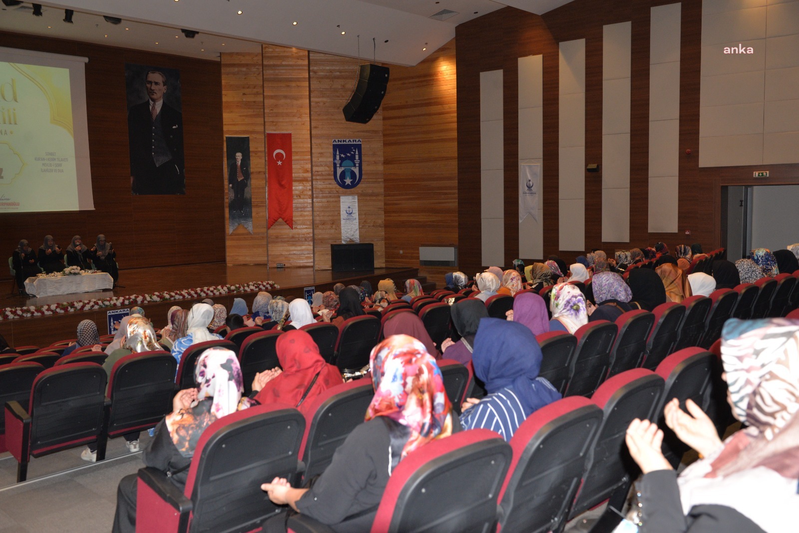 Kahramankazan Belediyesi'nden kadınlara özel Mevlit Kandili programı