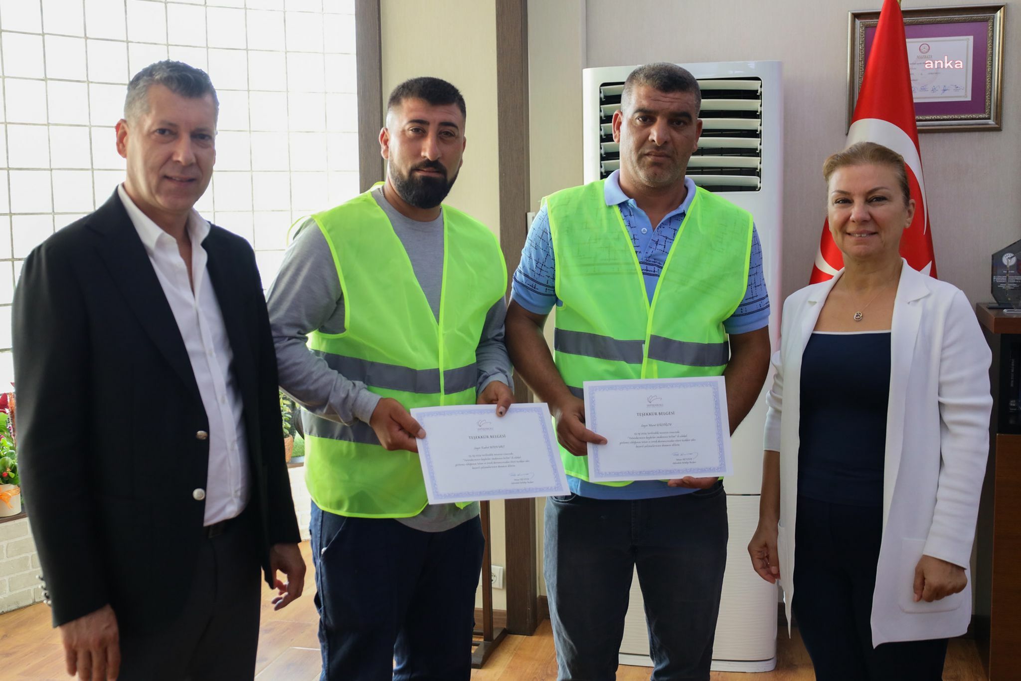 Safranbolu Belediye Başkanı Köse'den, temizlik işçisi Kudret Bozkurt’a teşekkür