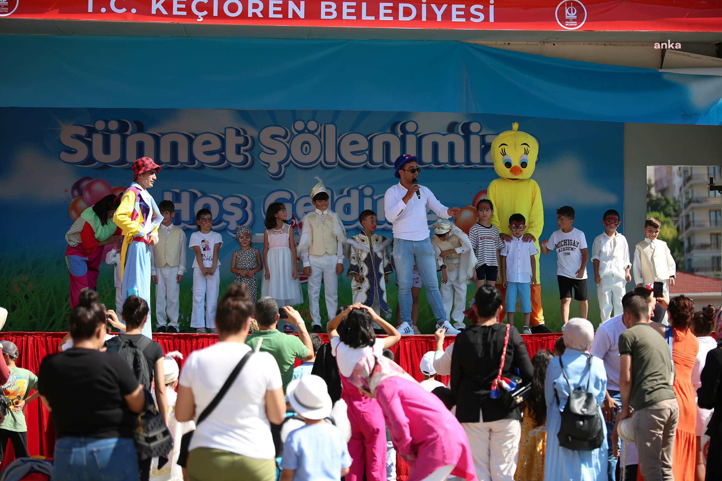 Keçiören Belediyesi'nden çocuklara sünnet şöleni