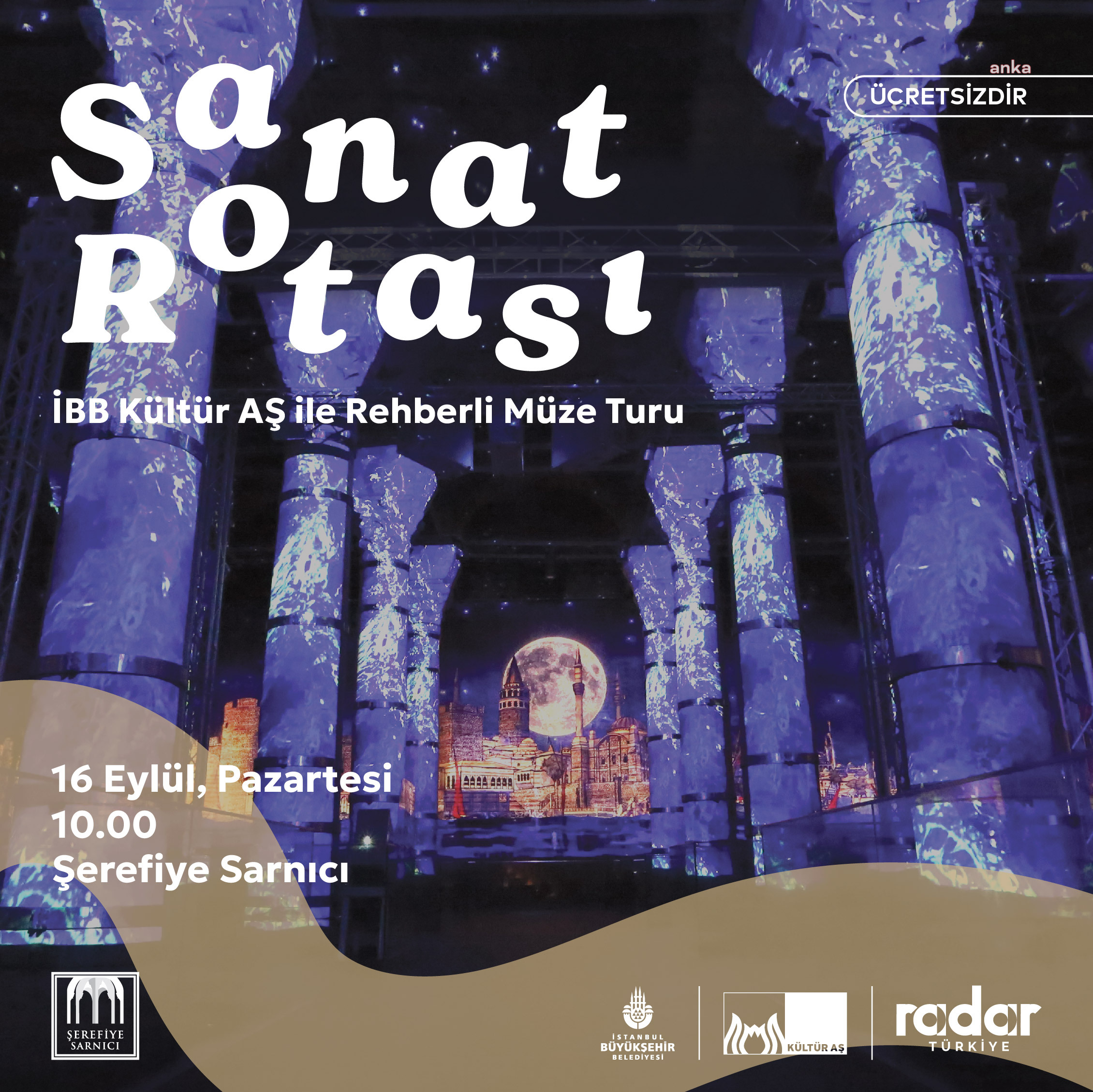 "Sanat Rotası", yoluna İBB Kültür A.Ş. müzeleri ile devam ediyor