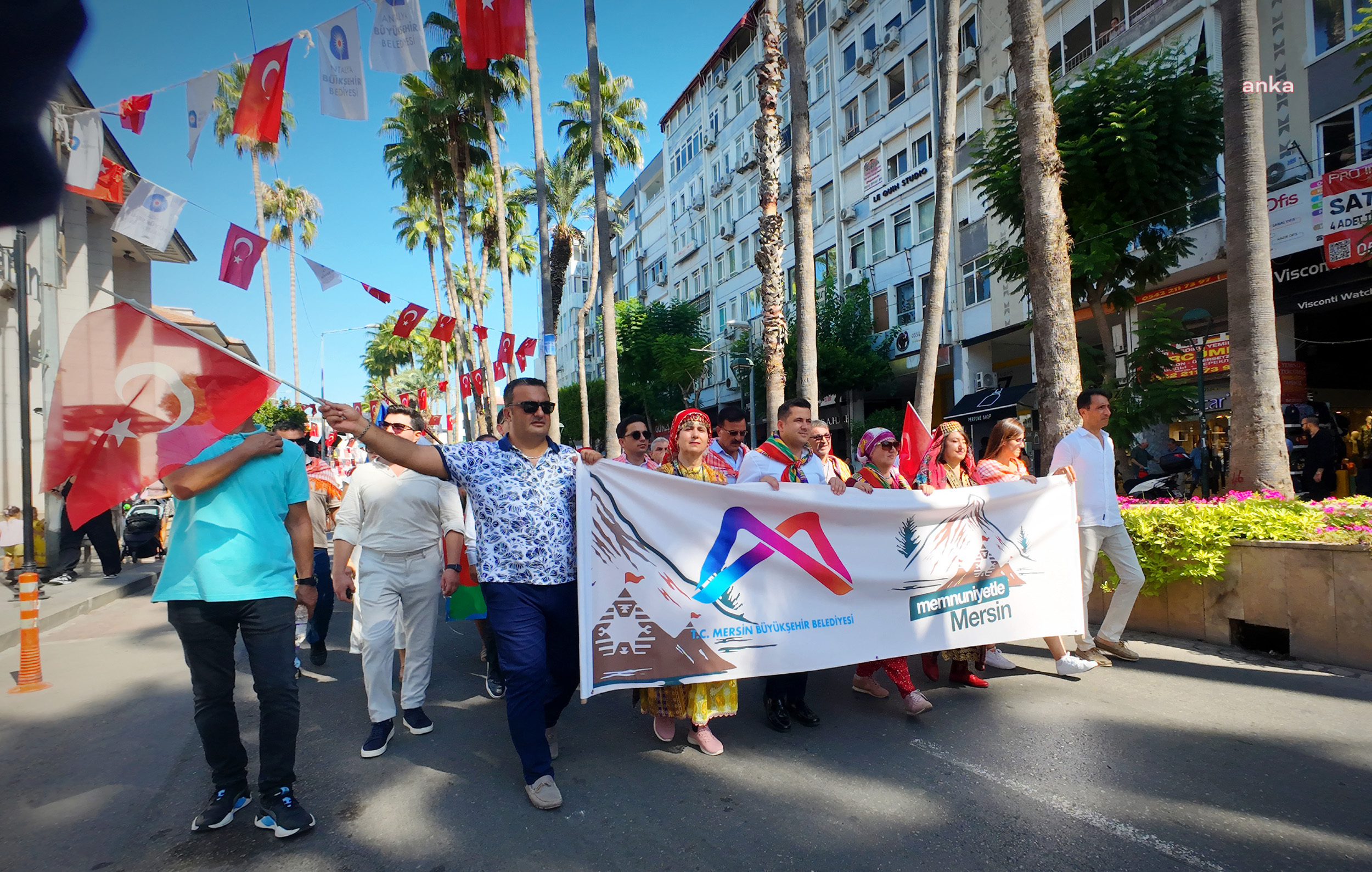 3. Uluslararası Antalya Yörük Türkmen Festivali’nde Mersin rüzgarı