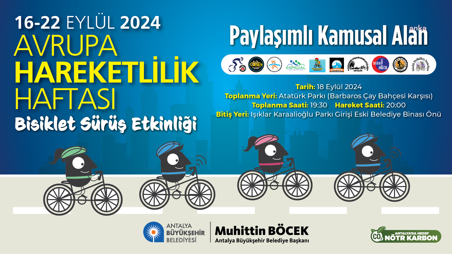 Avrupa Hareketlilik Haftası, Antalya’da etkinliklerle kutlanacak