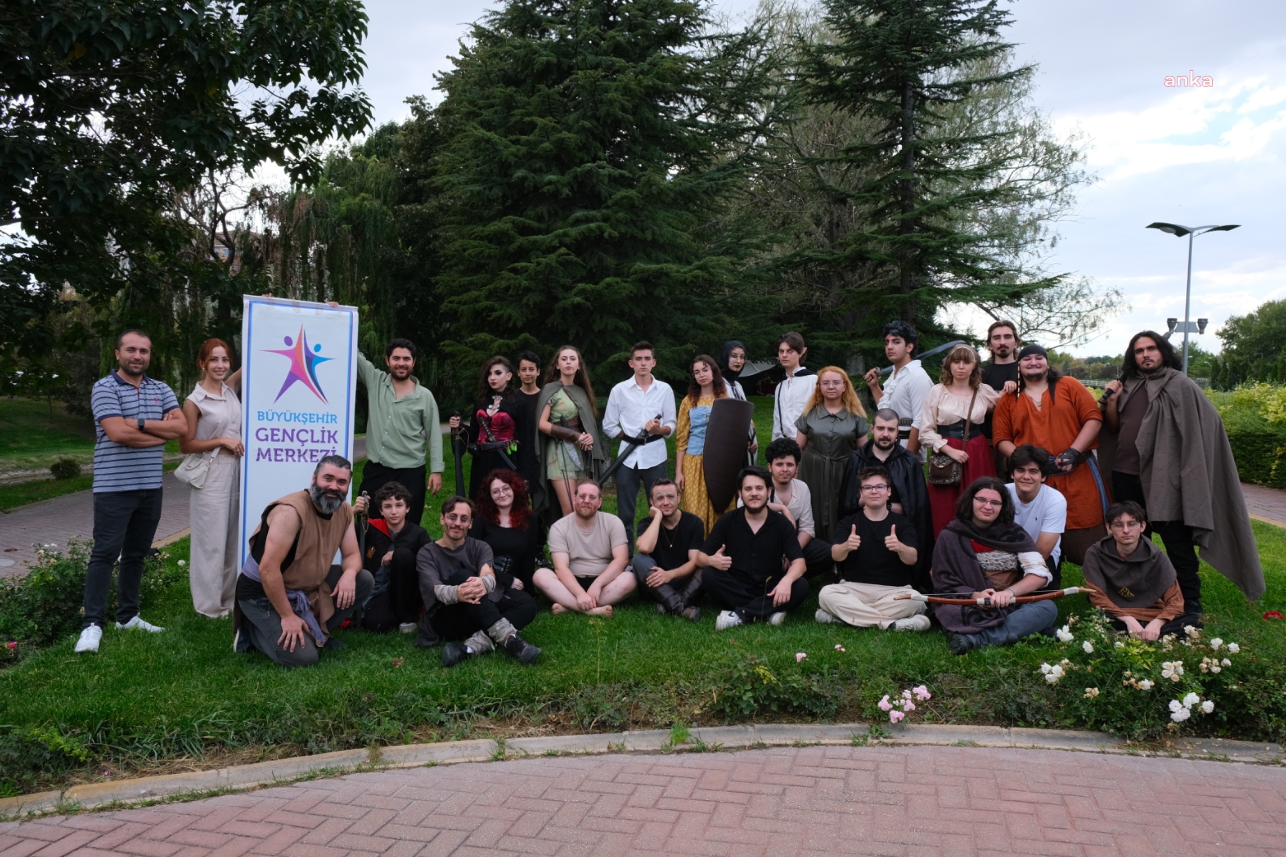 Eskişehirli gençler, “Anatolian Legends Od Han'ın Dönüşü” etkinliğinde bir araya geldi