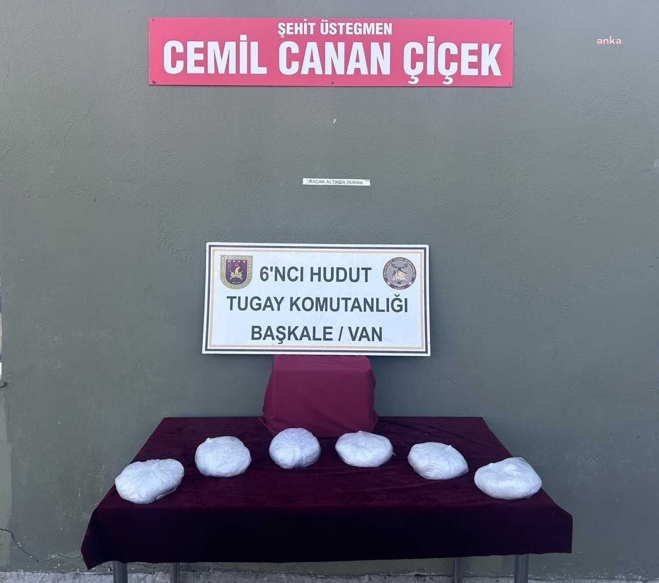 MSB: Van hudut hattında 5.778 gram metamfetamin ele geçirildi