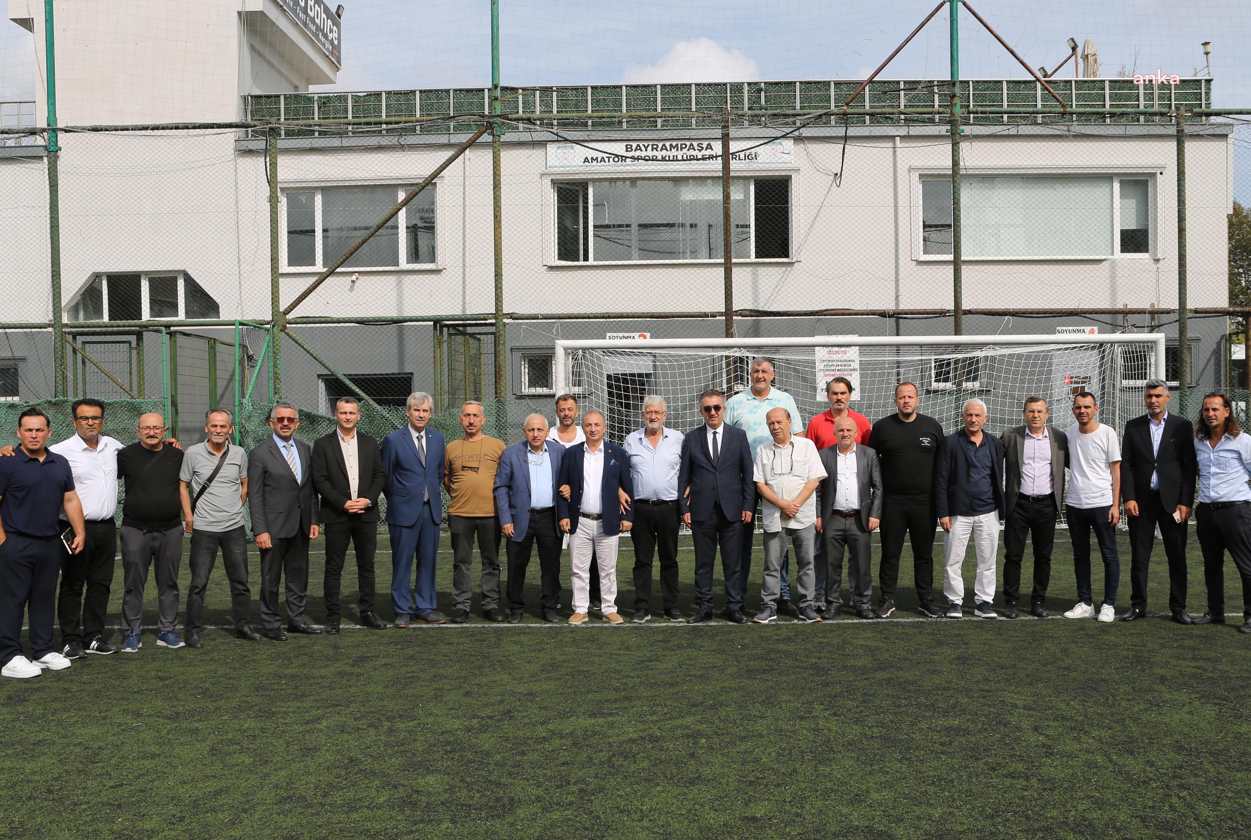 Bayrampaşa Belediye Başkanı Mutlu, Bayrampaşa Kulüpler Birliği üyeleriyle buluştu