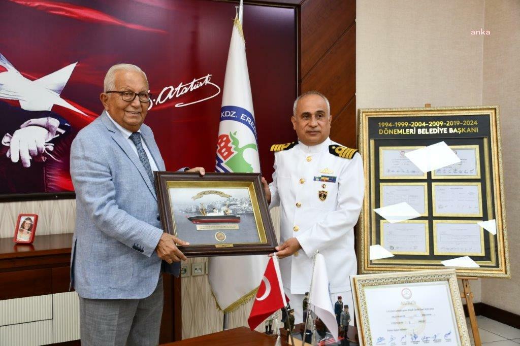 Komutan Öztürk’ten Karadeniz Ereğli Belediye Başkanı Posbıyık’a ziyaret