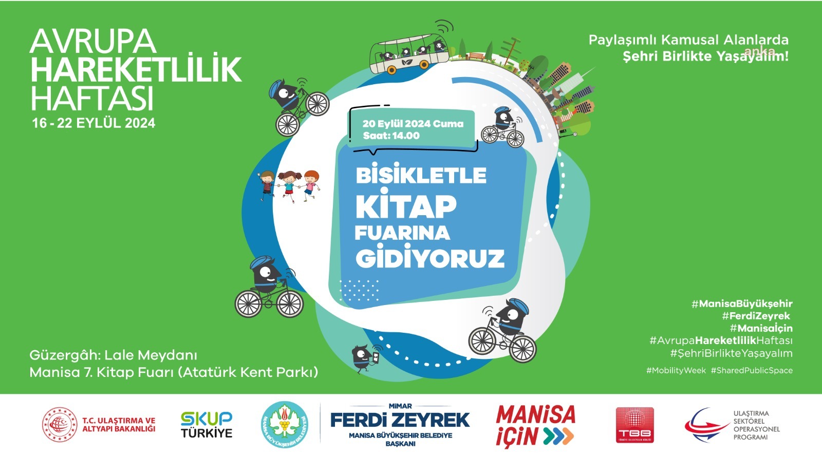 Manisa'da Avrupa Hareketlilik Haftası etkinlikleri başlıyor