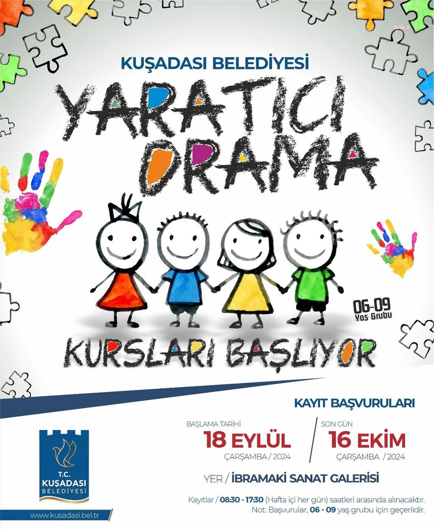 Kuşadası Belediye Tiyatrosu eğitimleri başlıyor
