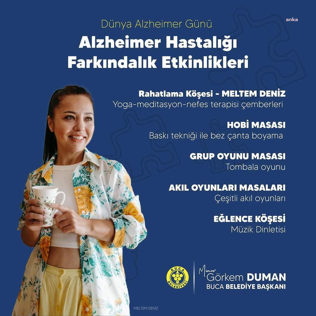 Buca Belediyesi, Alzheimer’a karşı farkındalık yaratacak