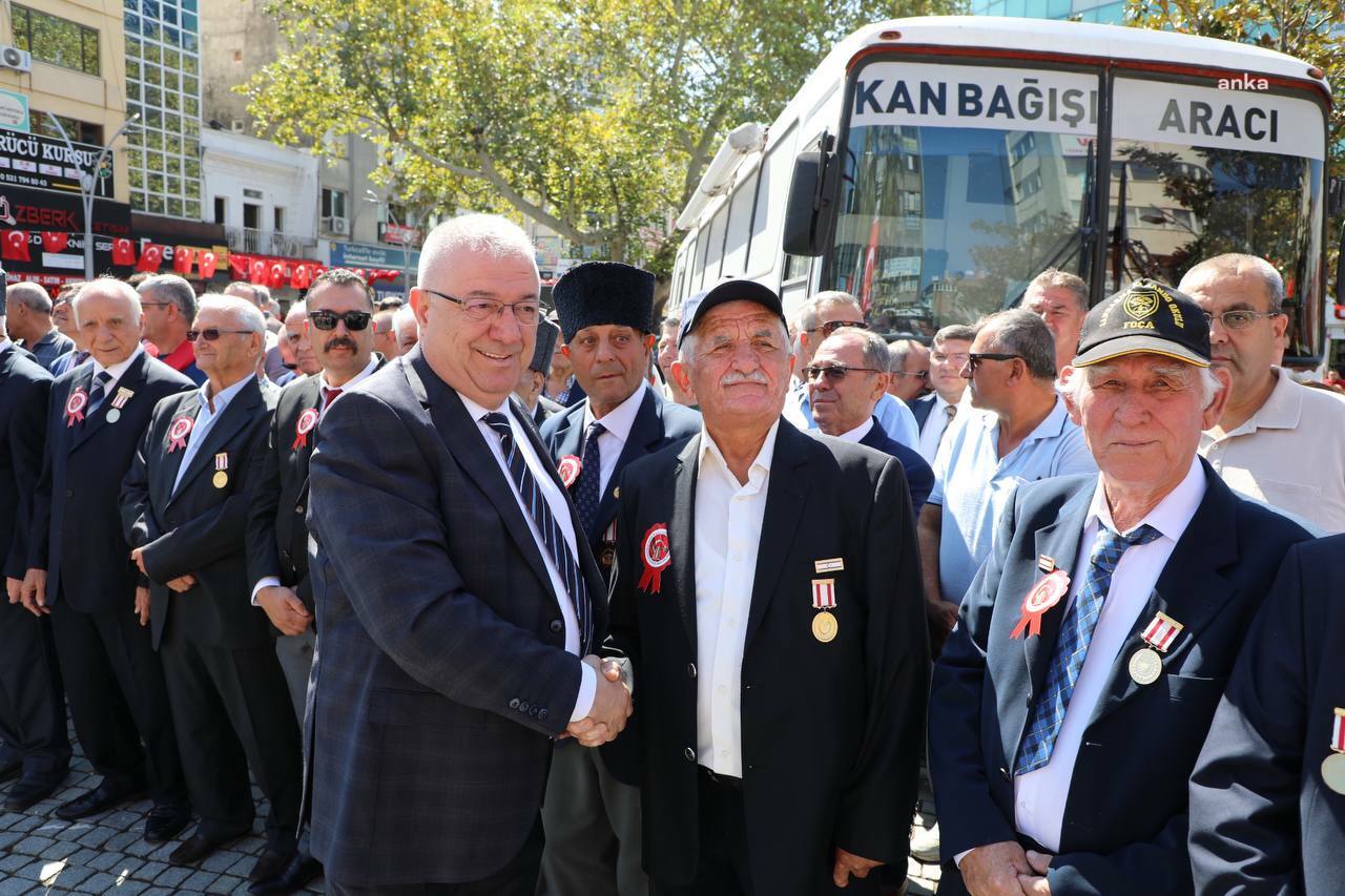Edremit’te Gaziler Günü coşkuyla kutlandı