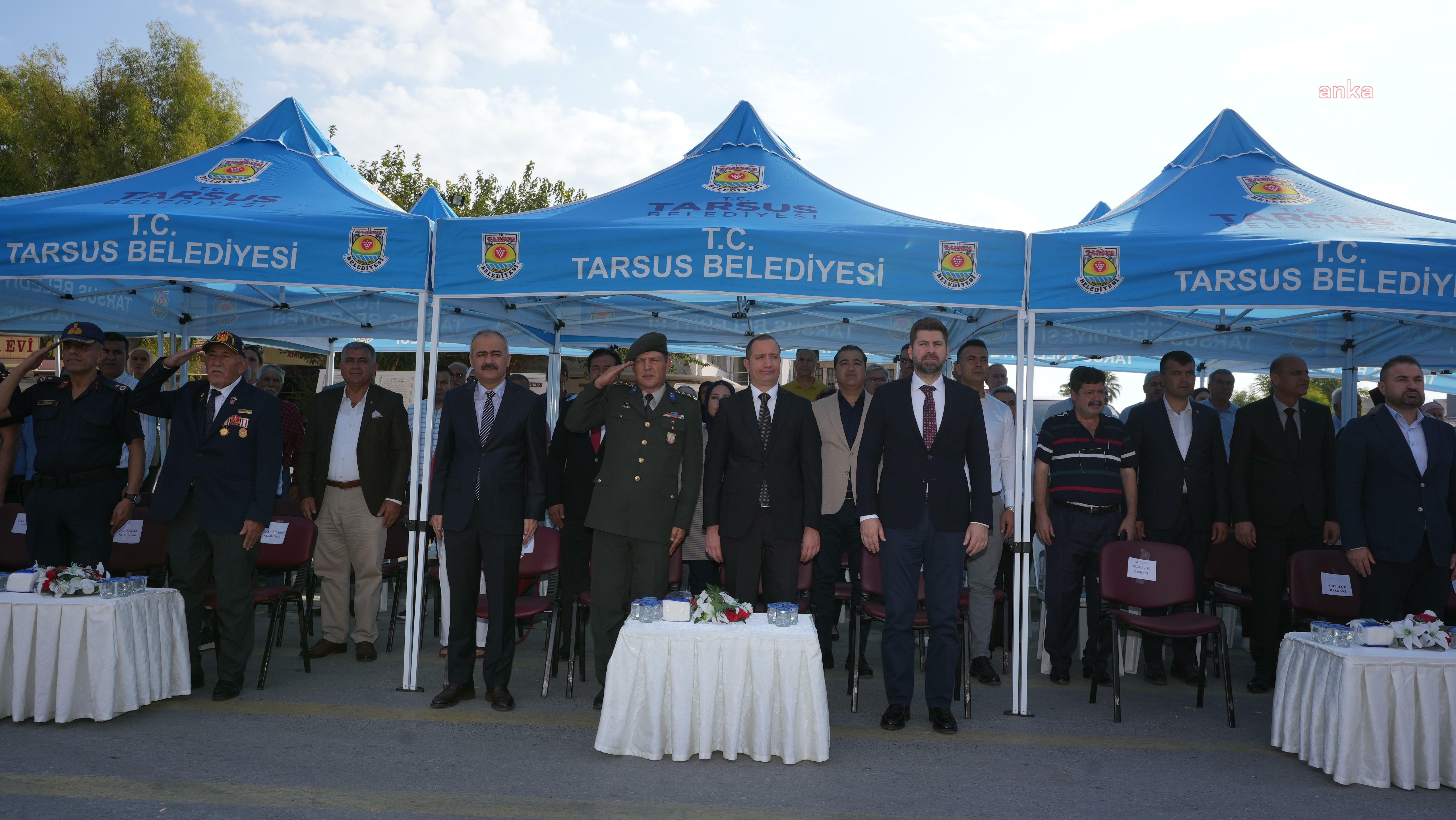 Tarsus Belediye Başkanı Boltaç: "Gazilerin hakkını ne yapsak ödeyemeyiz"