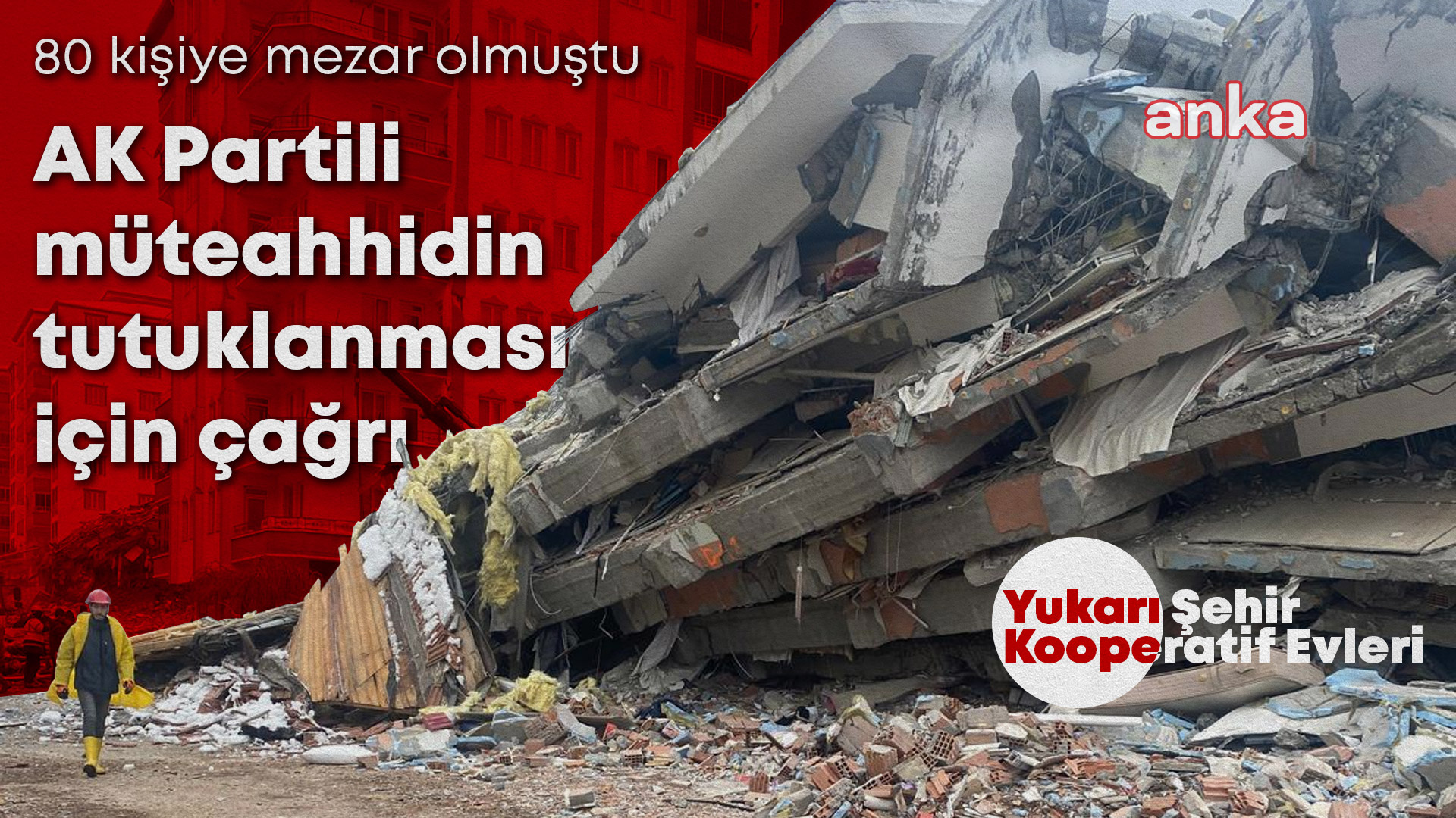 Depremde 80 kişinin öldüğü Yukarı Şehir Kooperatif Evleri davası... Ailelerden, AK Partili müteahhit ve diğer sanıkların tutuklanması için çağrı