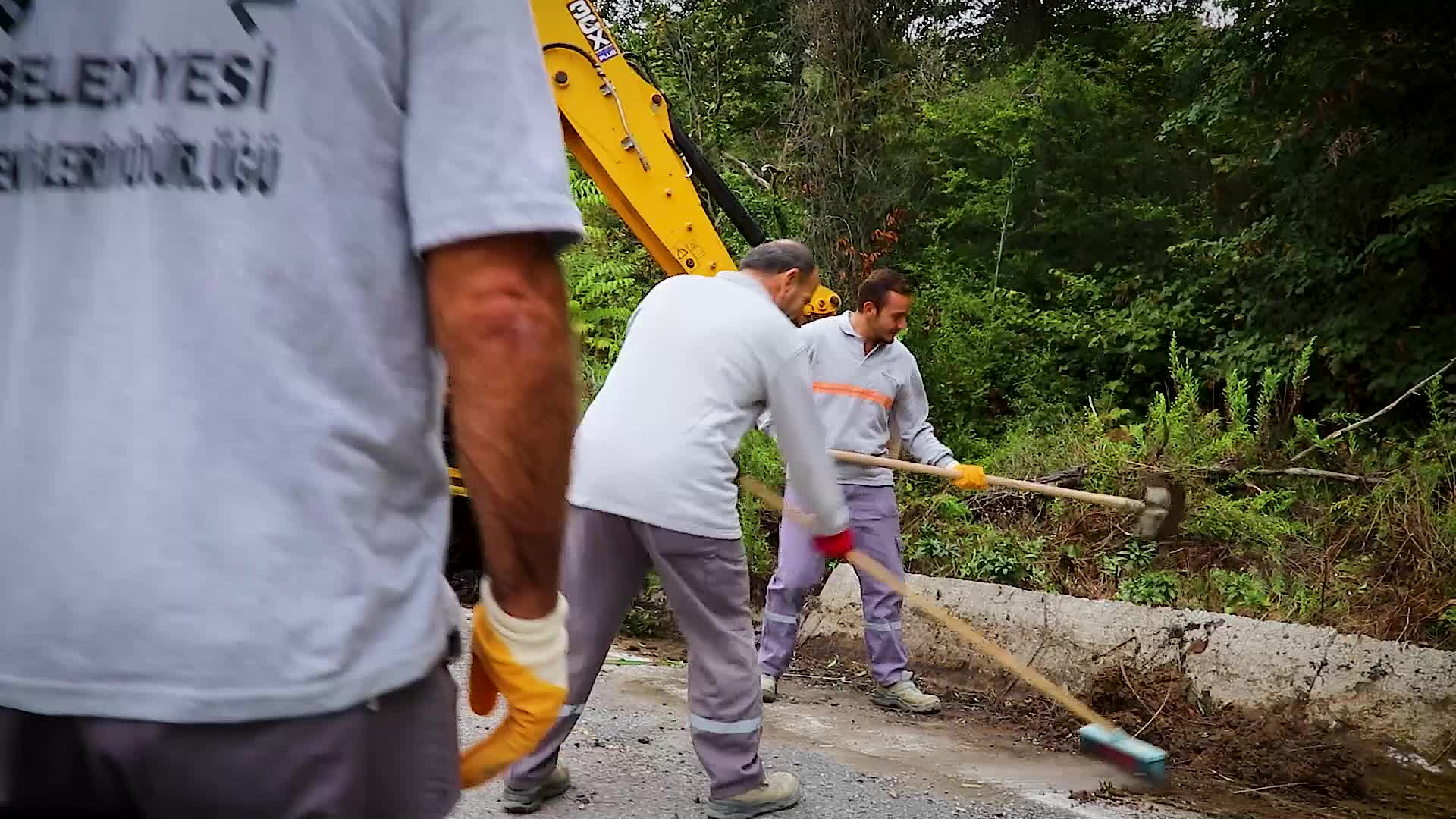 Beykoz, temiz yağmur suyu kanallarıyla kışa hazırlanıyor