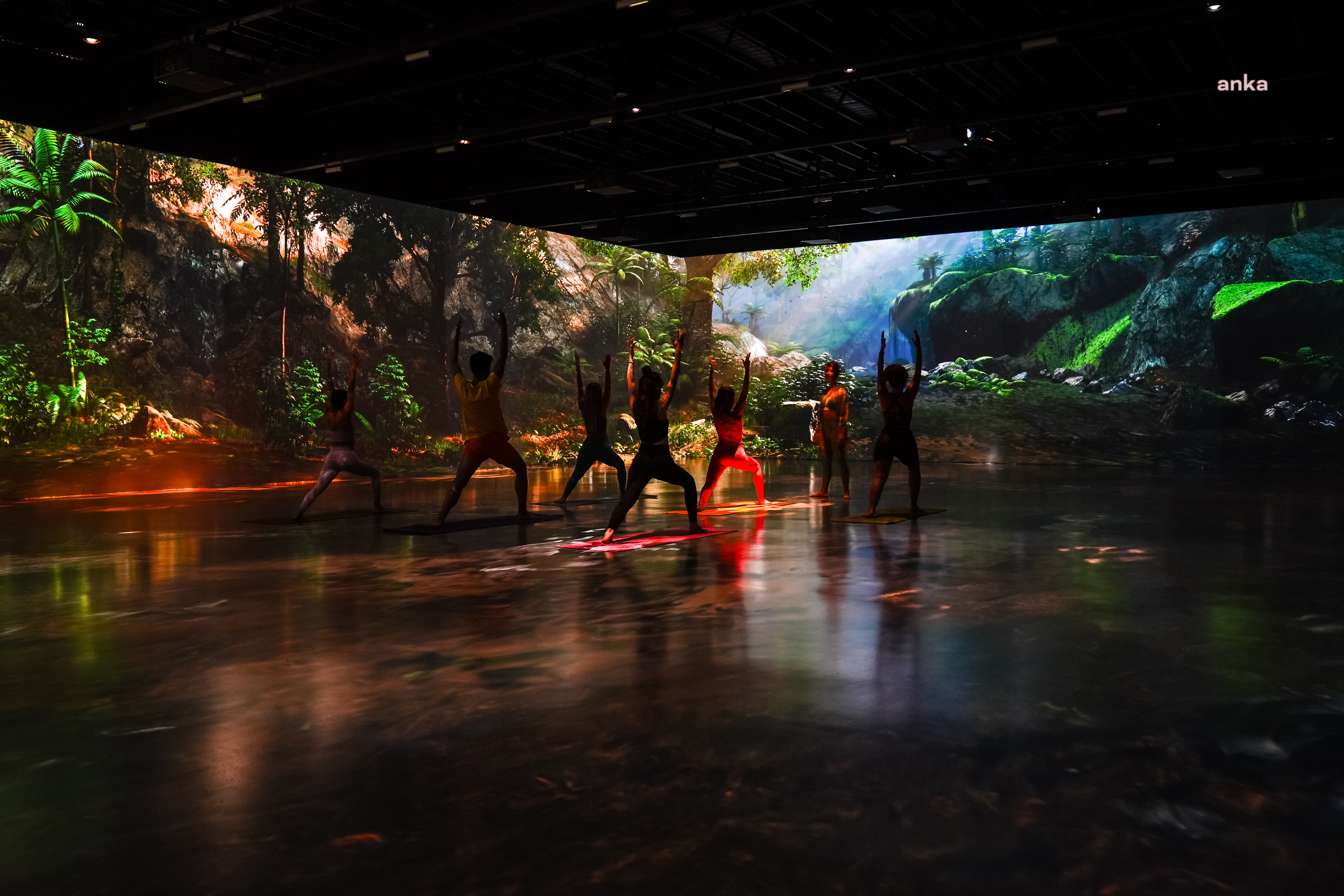 “Immersive Yoga” etkinlikleri, İBB Kültür A.Ş. Dijital Deneyim Müzesi’nde