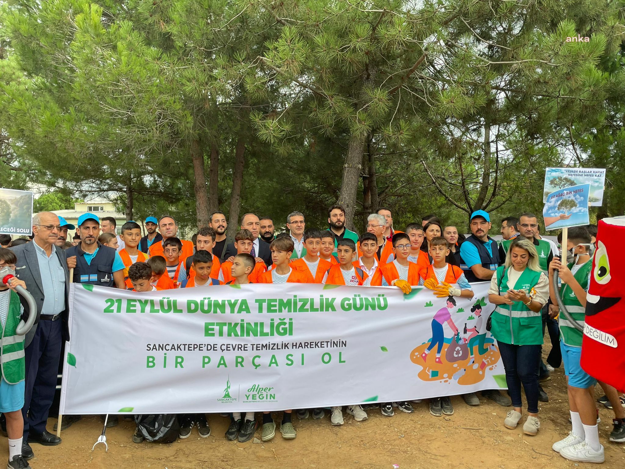 Sancaktepe Belediyesi’nden  21 Eylül Dünya Temizlik Günü etkinliği