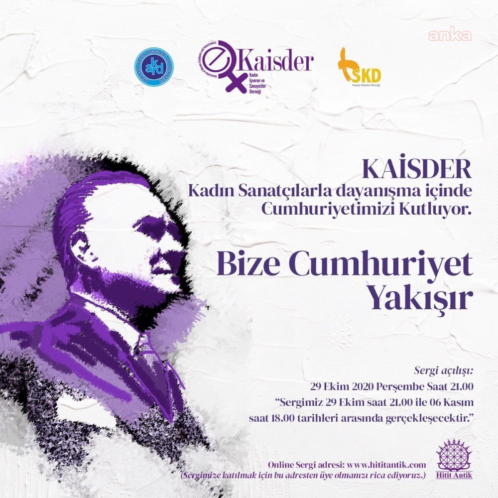 ÜÇ KADIN DERNEĞİNDEN CUMHURİYET BAYRAMI’NA ÖZEL SERGİ