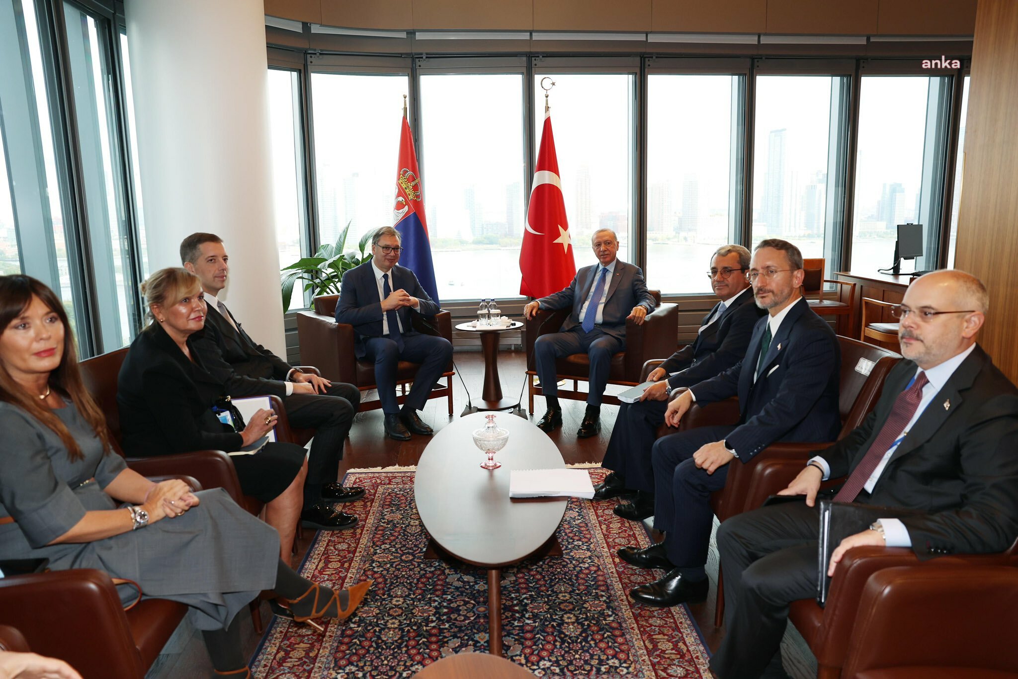 Cumhurbaşkanı Erdoğan: “Sırbistan ile Kosova arasındaki diyalog sürecinin devamı önemli”