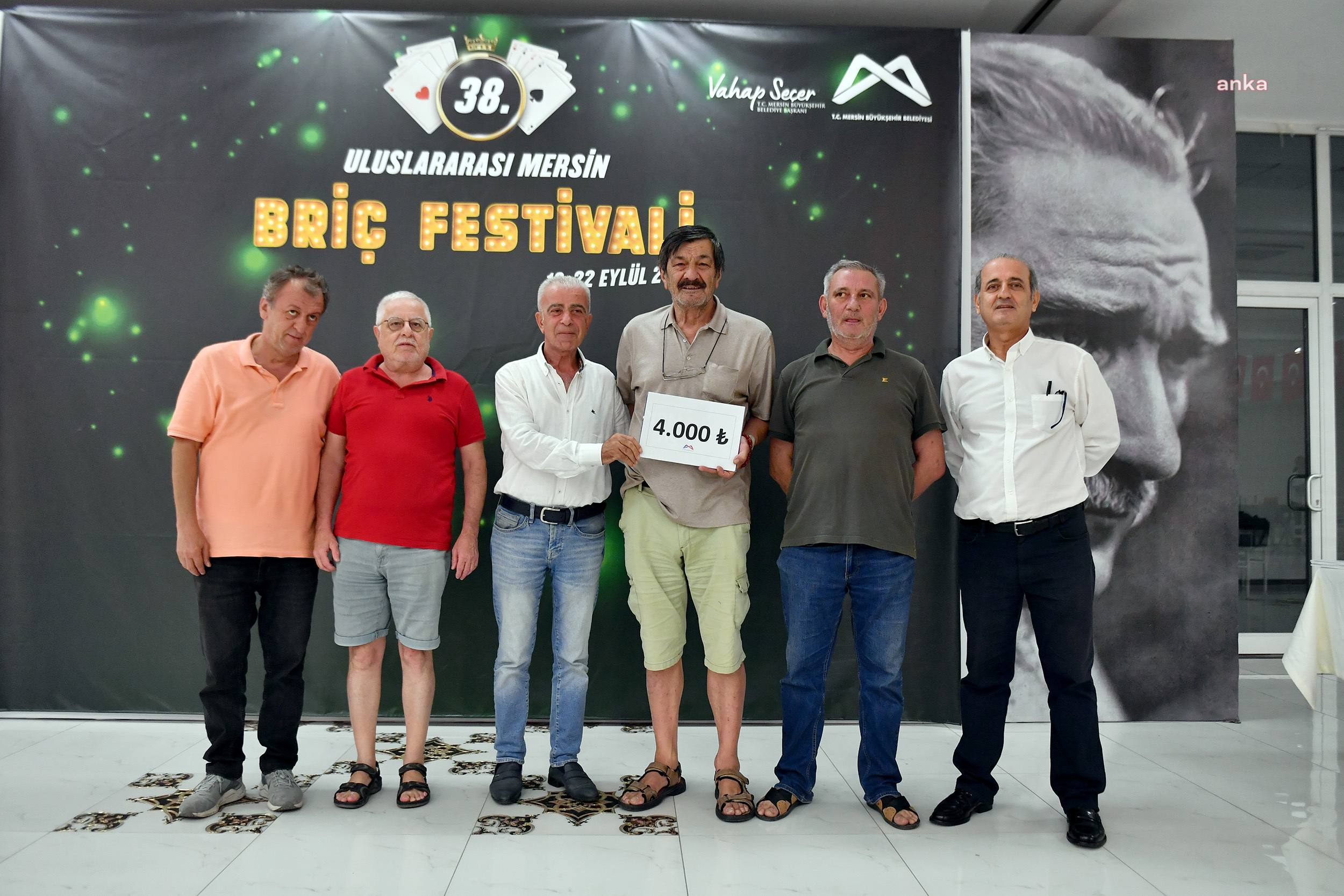 38'inci 'Uluslararası Mersin Briç Festivali' sona erdi