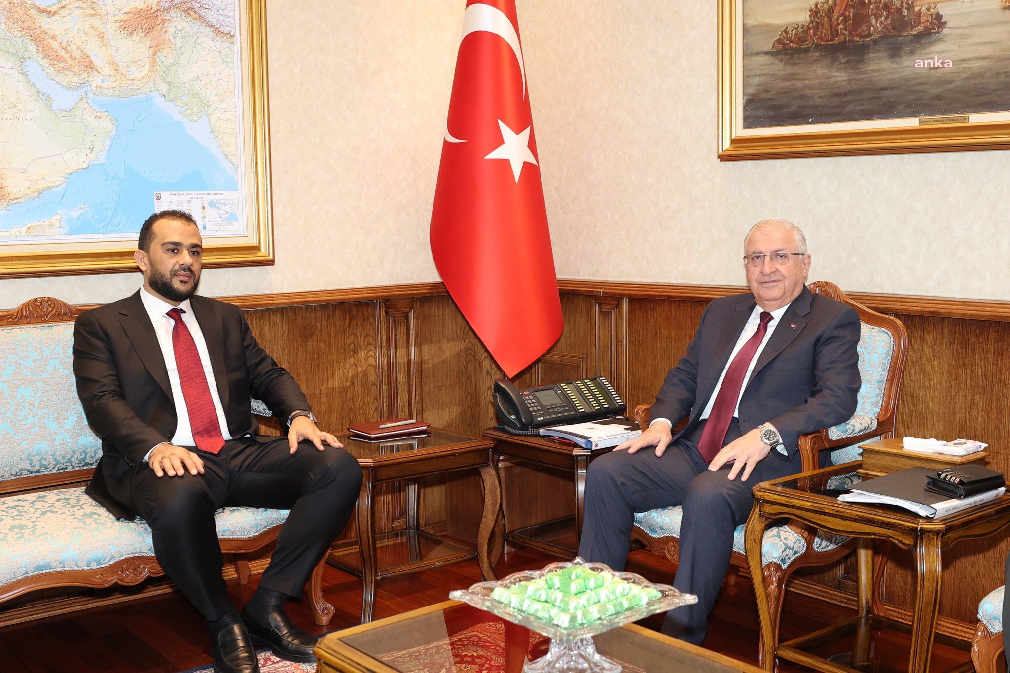 Milli Savunma Bakanı Güler, Libya Savunma Bakanı Vekili Albay Zubi ile görüştü