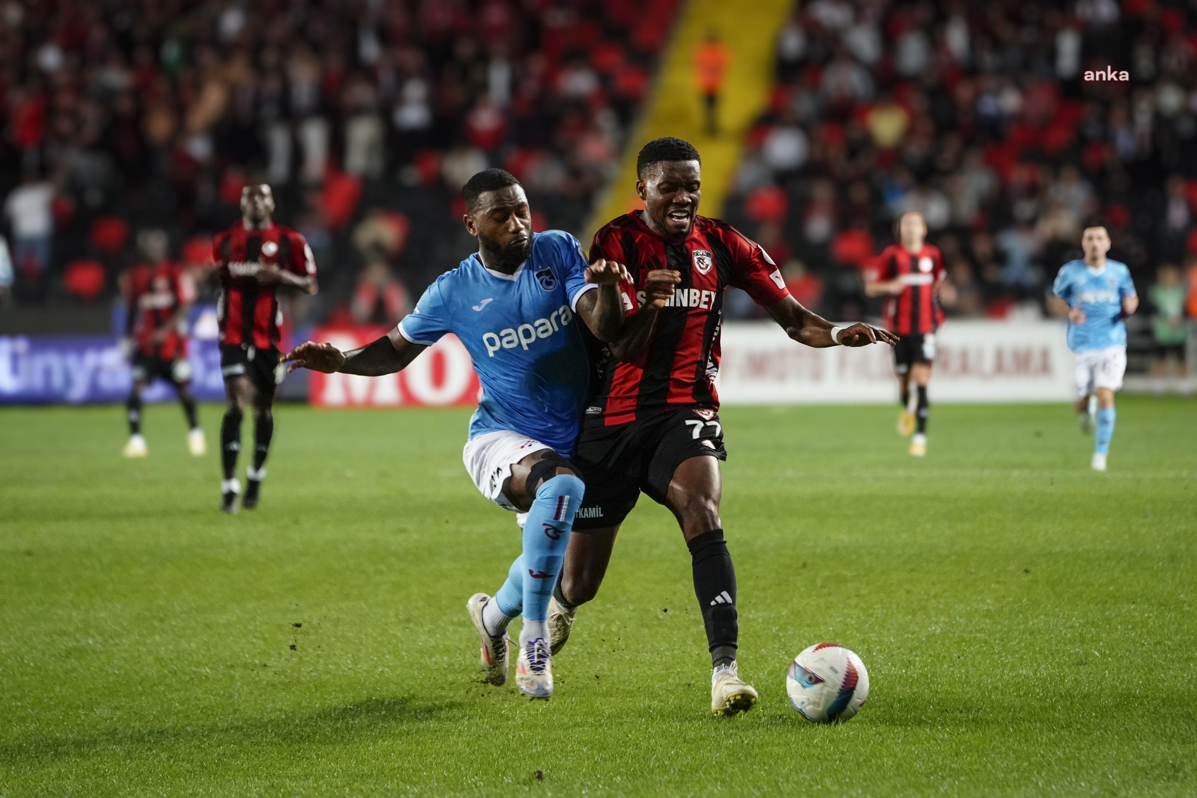 Gaziantep FK ile Trabzonspor puanları paylaştı