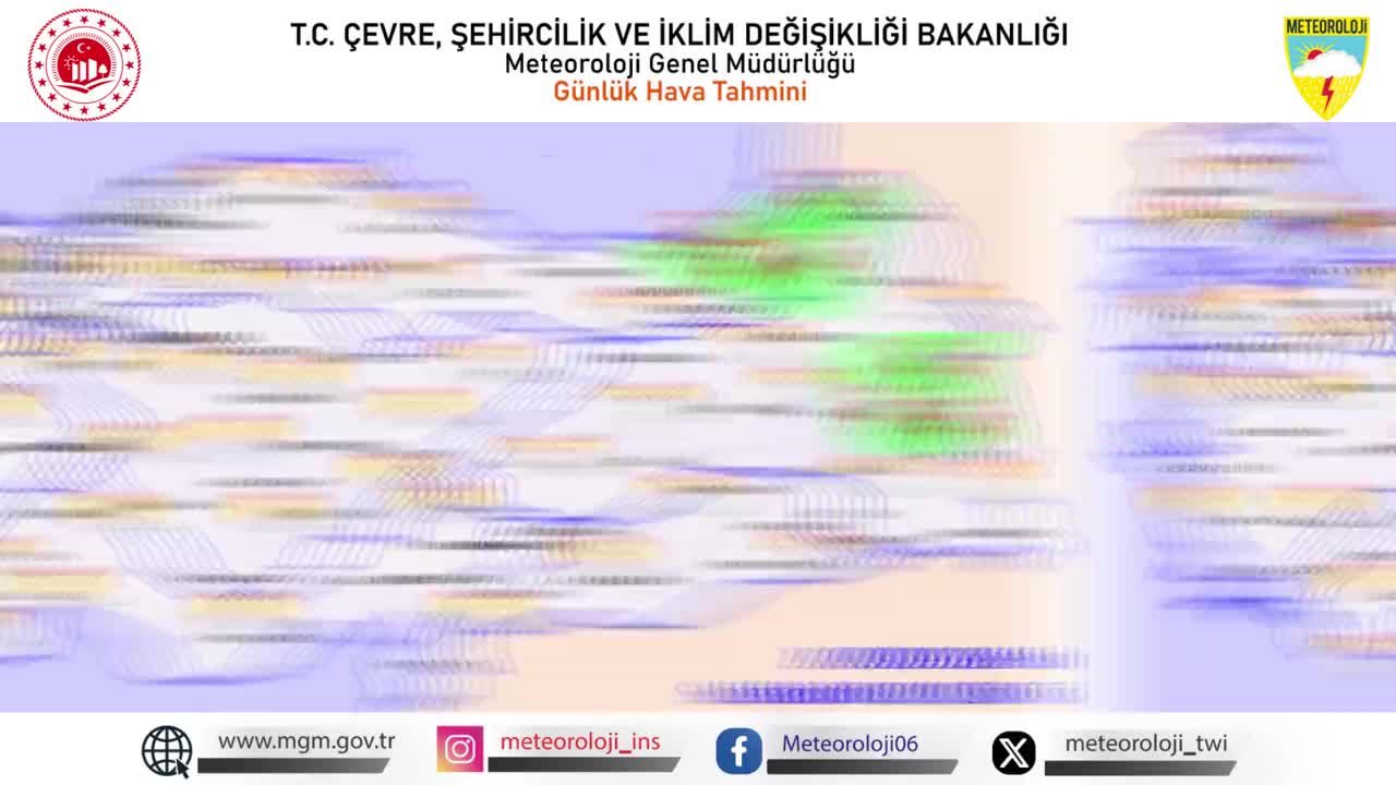 Meteoroloji: 9 ilde sağanak ve gök gürültülü sağanak yağış bekleniyor