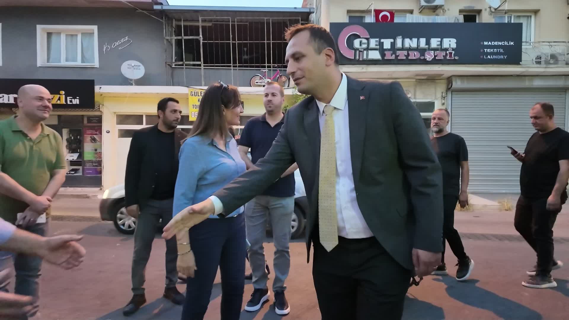 Bornova Belediye Başkanı Eşki'den Bornova Arnavutları’na ziyaret