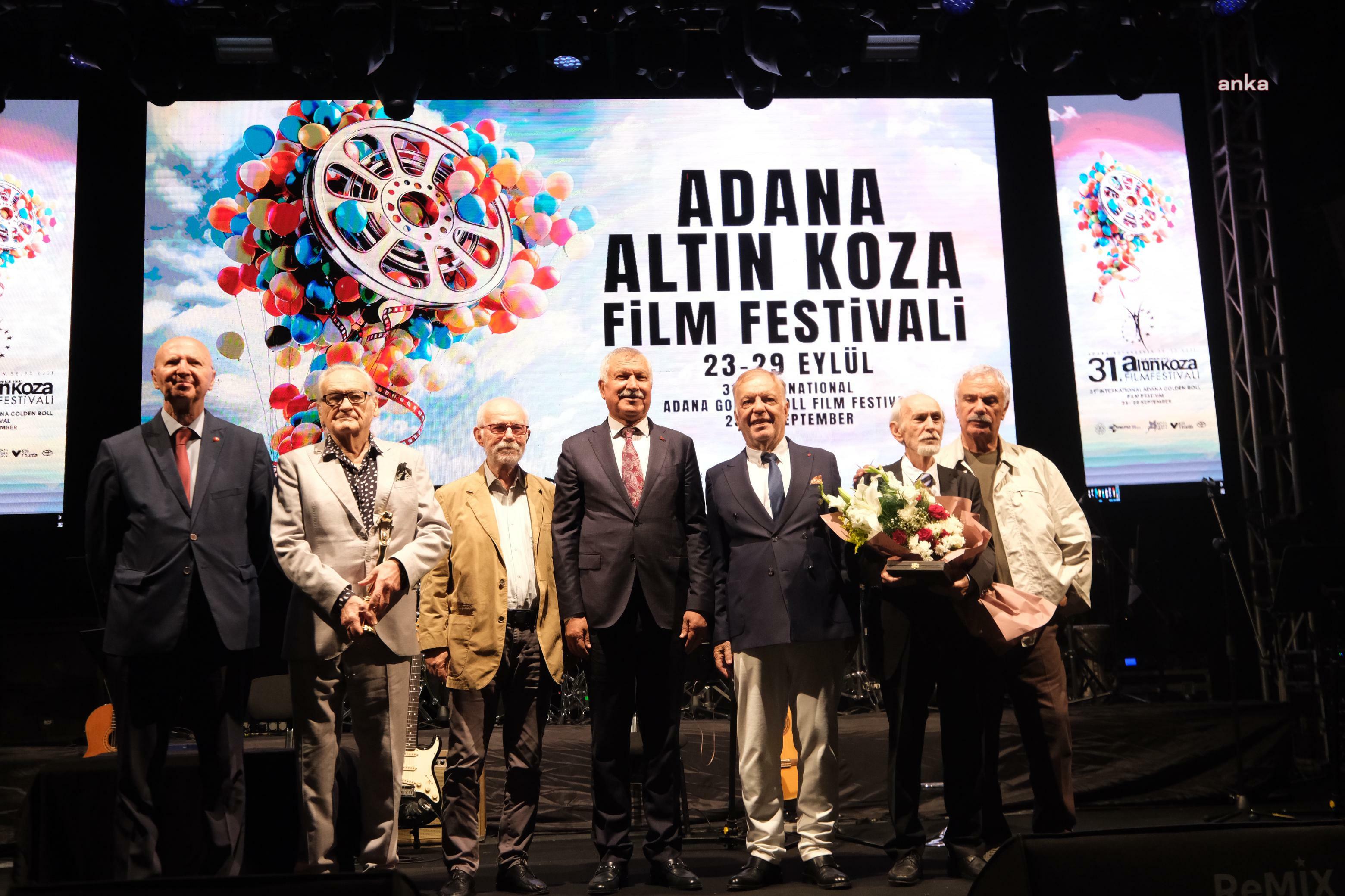31. Uluslararası Adana Altın Koza Film Festivali, Orhan Kemal Emek Ödülleri Töreni ile başladı