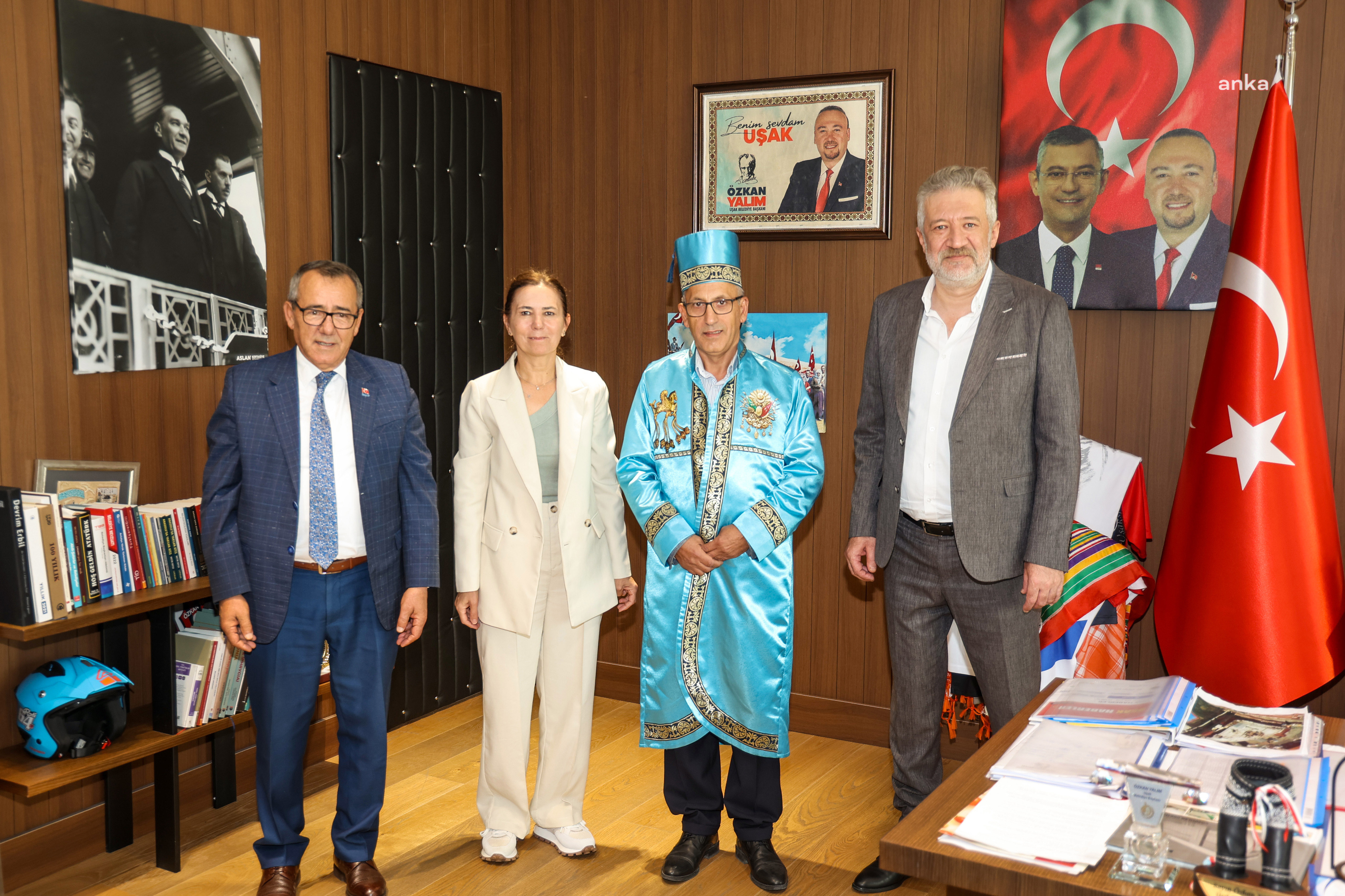 'Yılın Ahisi'nden Uşak Belediyesi'ne ziyaret
