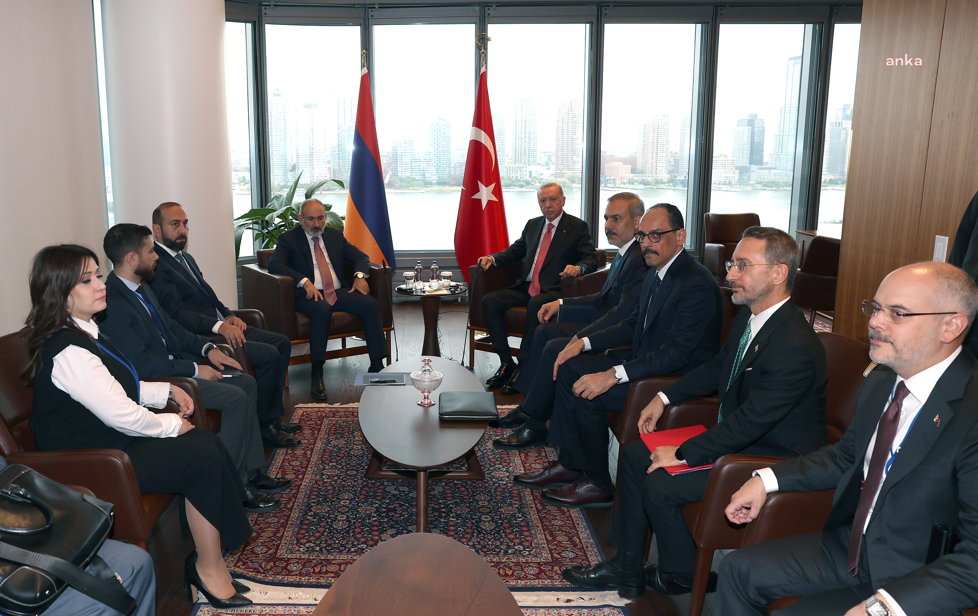 Cumhurbaşkanı Erdoğan: ”Azerbaycan ile Ermenistan arasında kalıcı barışın sağlanmasını destekliyoruz”