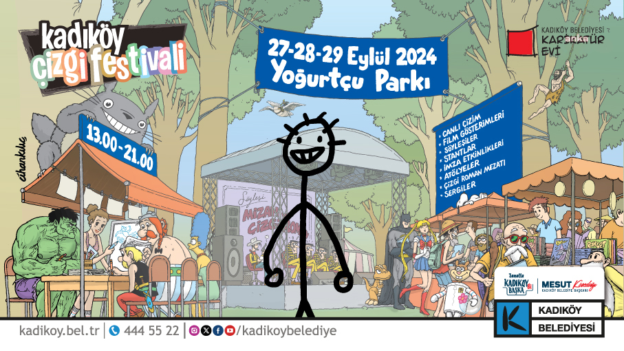 Kadıköy Çizgi Festivali için geri sayım başladı